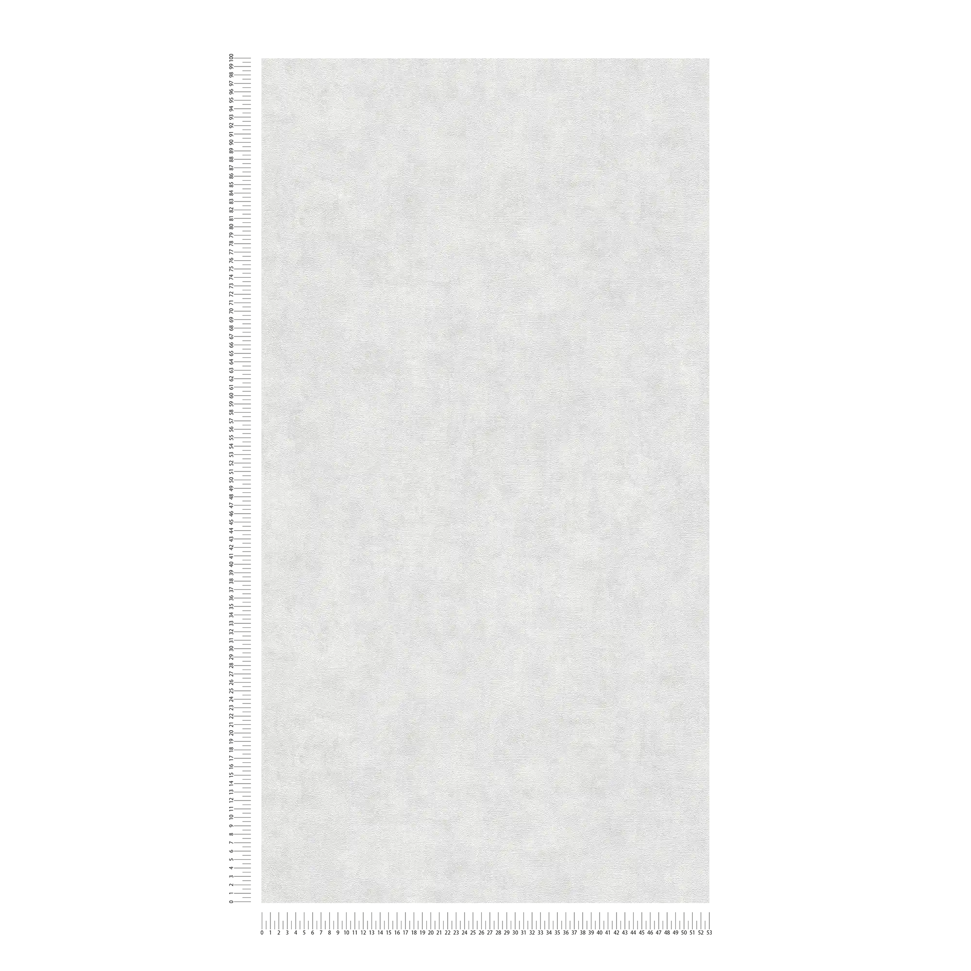             Papier peint intissé à motifs structurés unis - blanc, gris
        