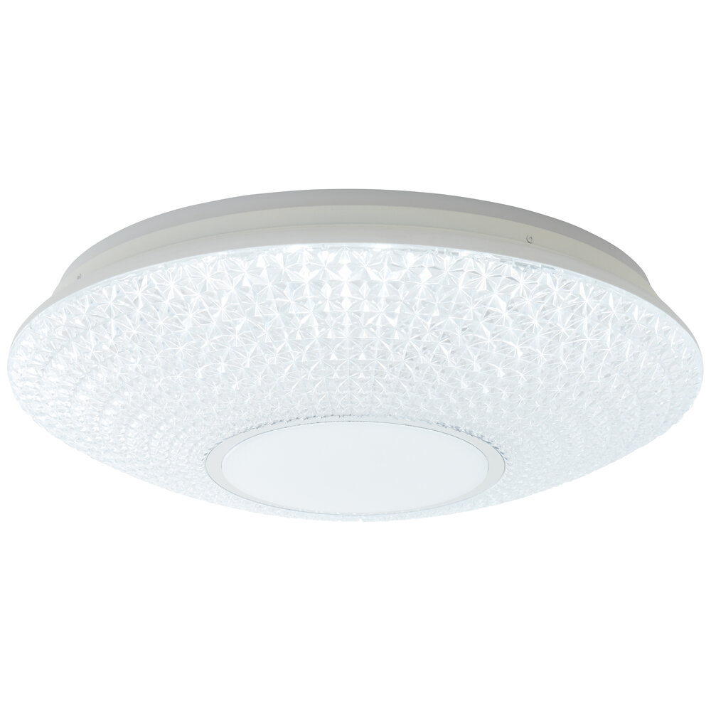             Plastic ceiling light - Leandra 2 - White
        