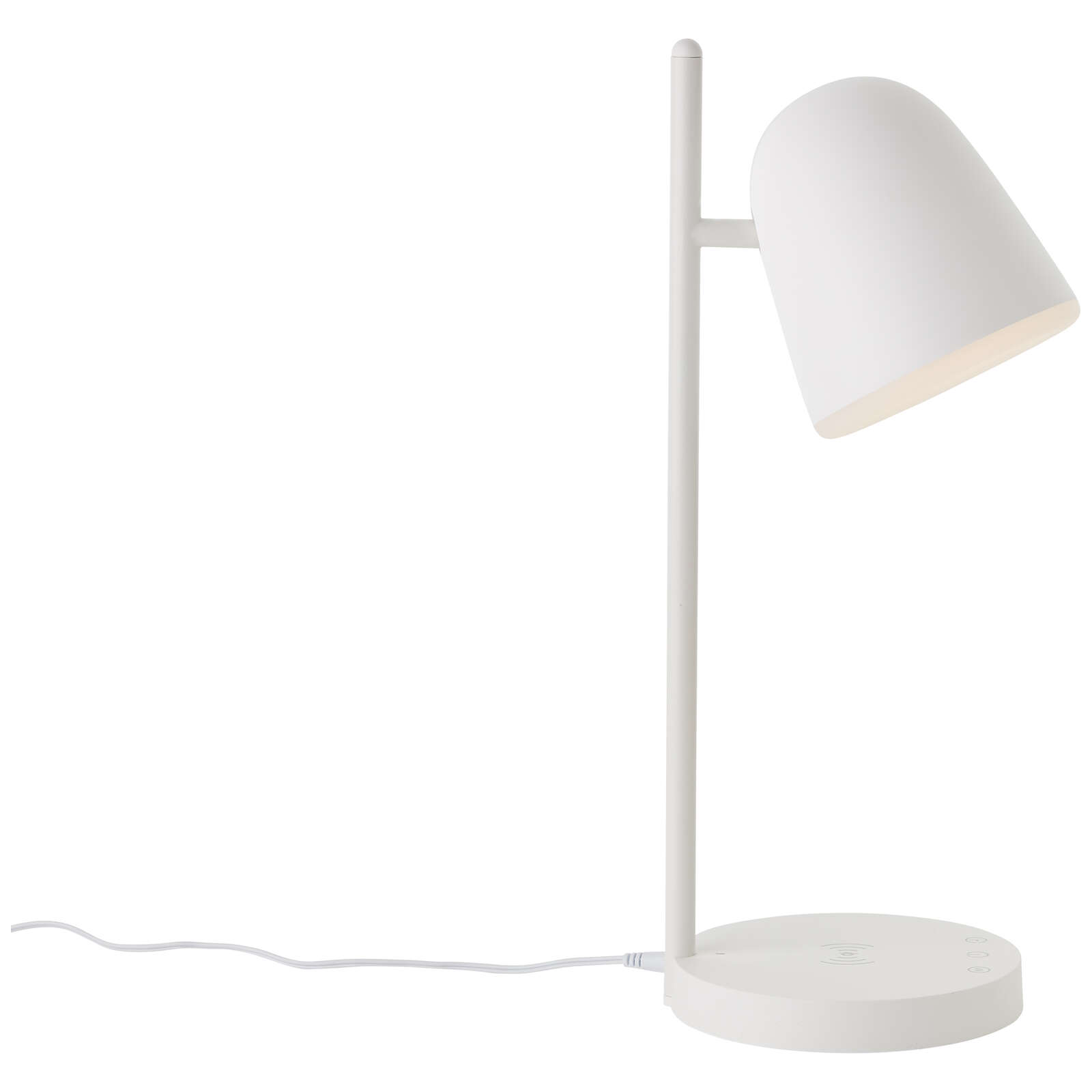             Lampe de table en plastique - Lotta - Blanc
        