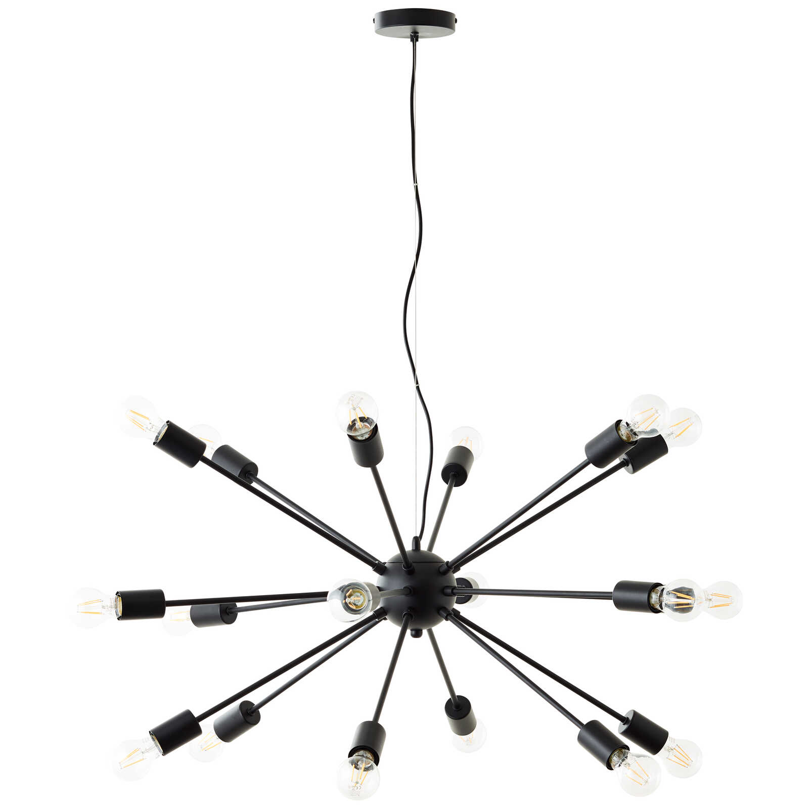             Metalen hanglamp - Fiete 1 - Zwart
        