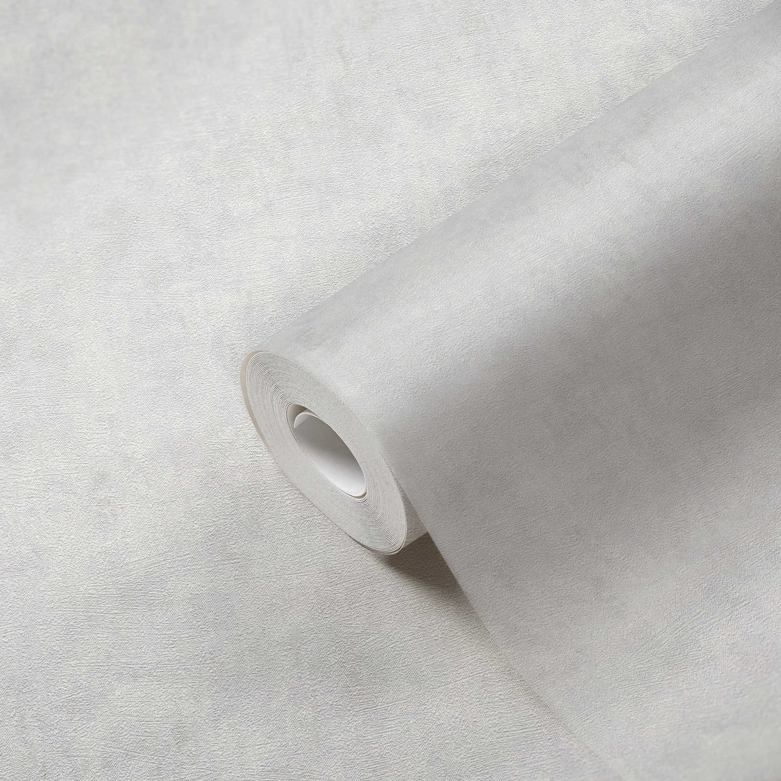             Papel pintado no tejido con textura lisa - blanco, gris
        