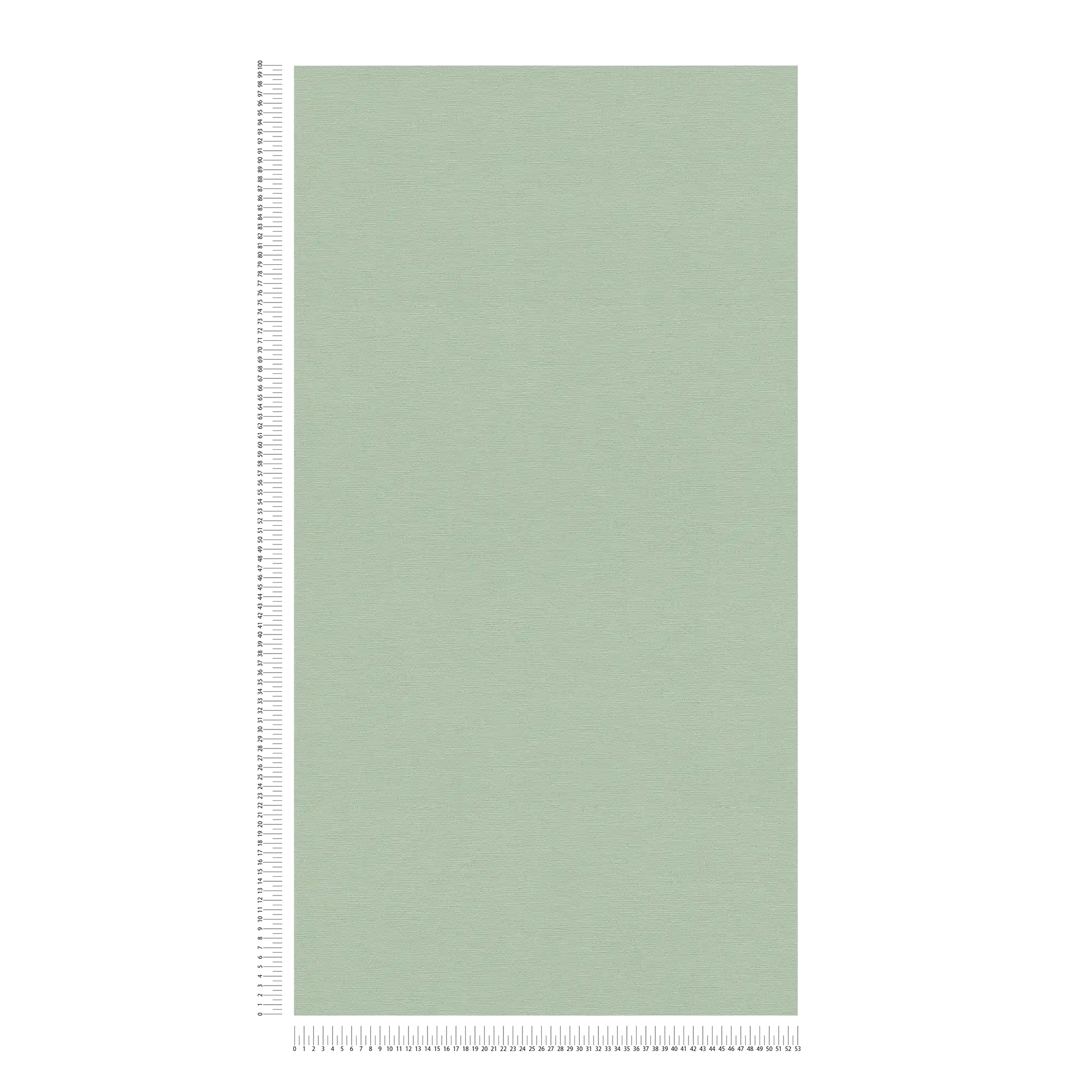             Linen look wallpaper sage green with embossed structure - green
        