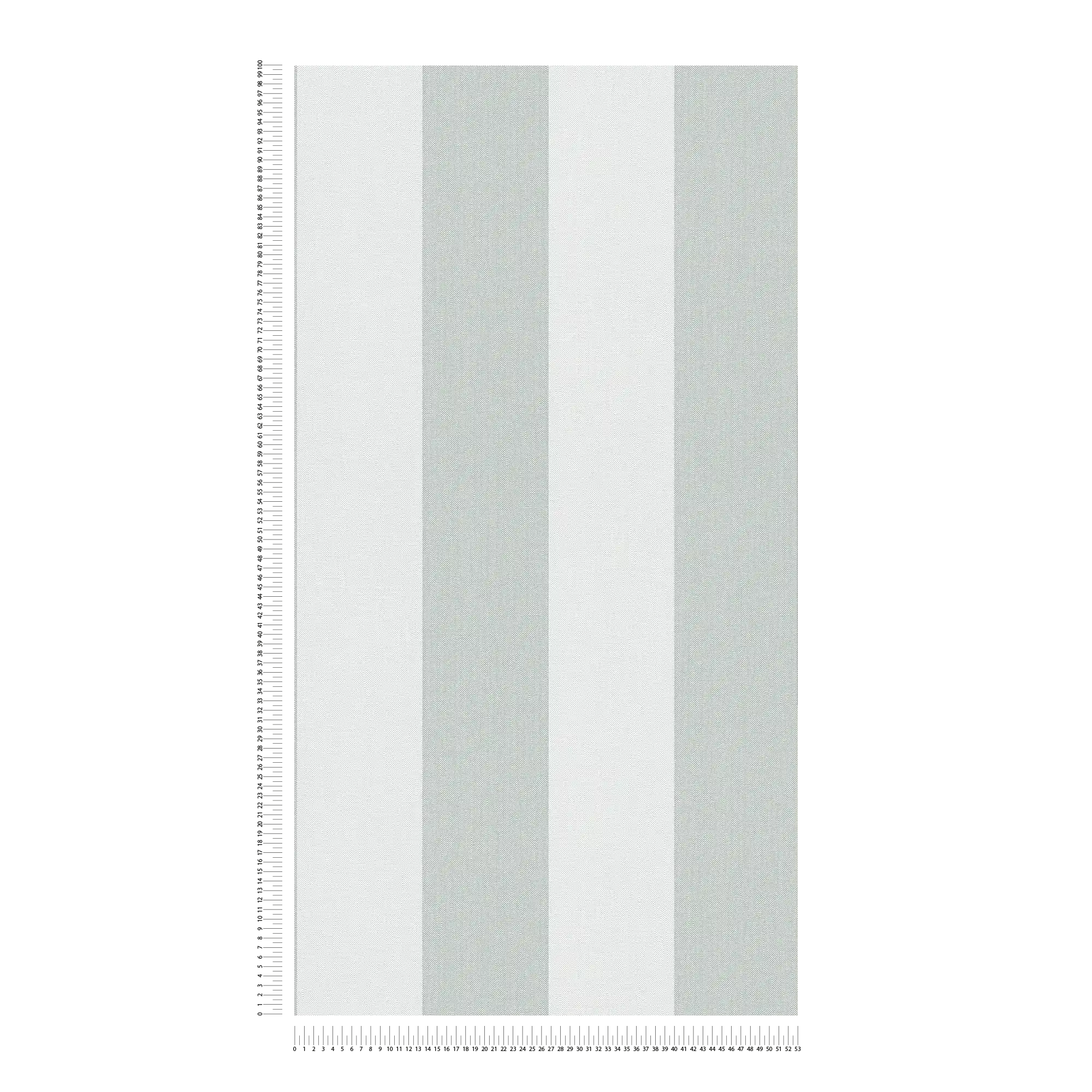             Non-woven wallpaper with texture in block stripe look - white, grey
        