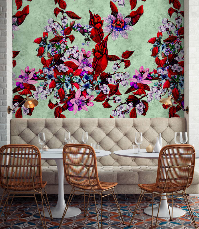 Playful Florals Wallpaper