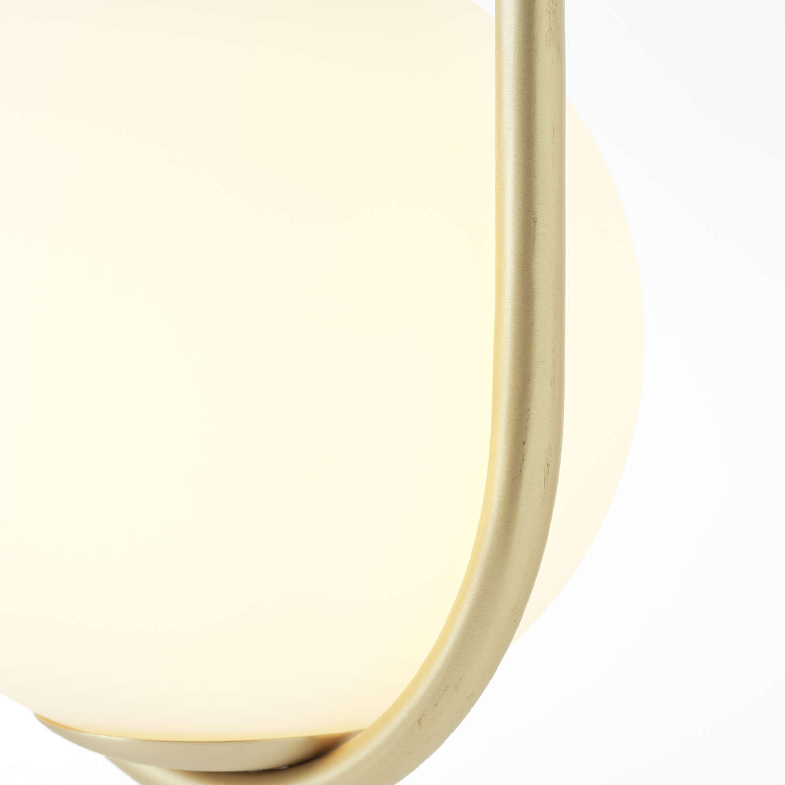             Glass pendant light - Ian - Gold
        