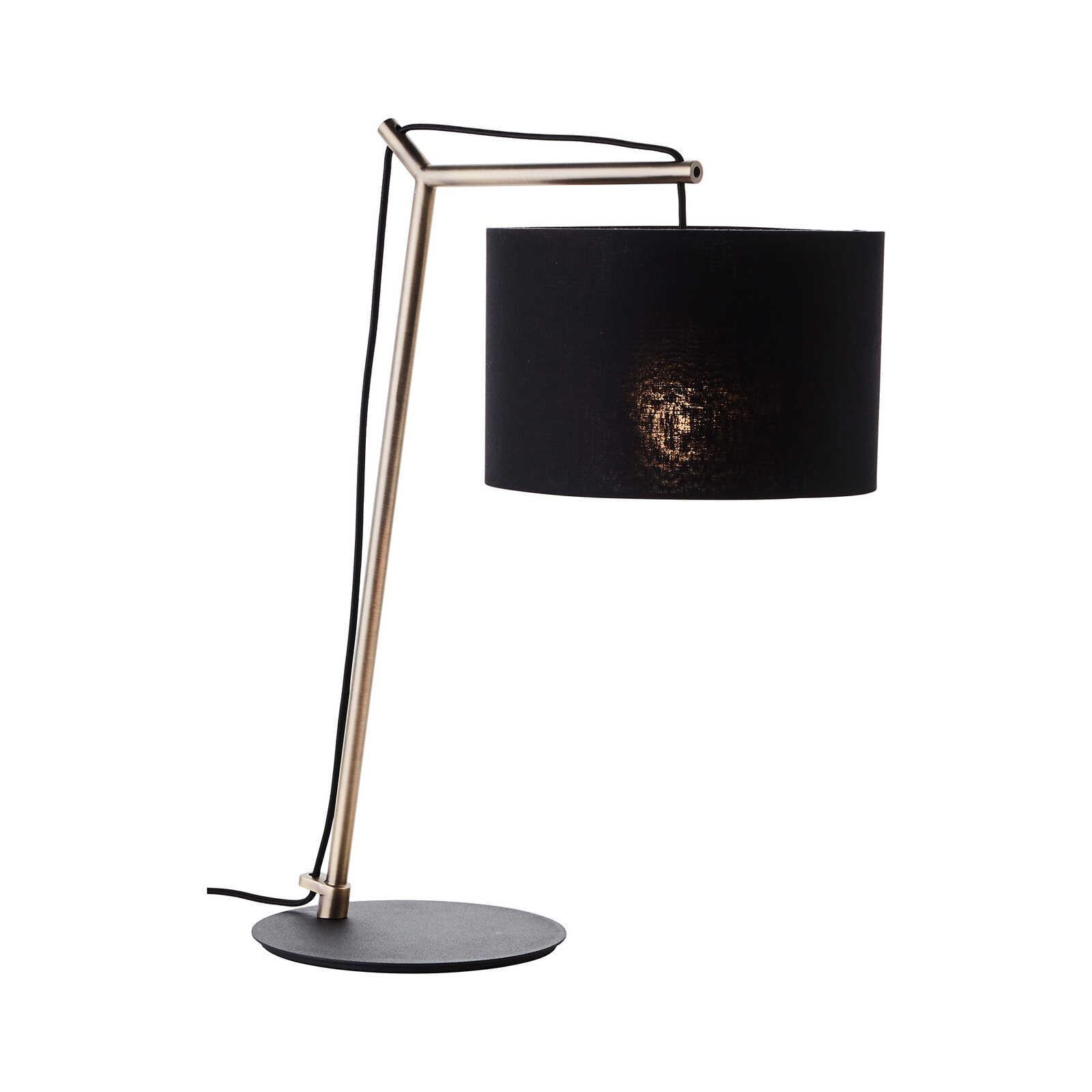 Lampe de table en textile - Alisa 1 - Gold
