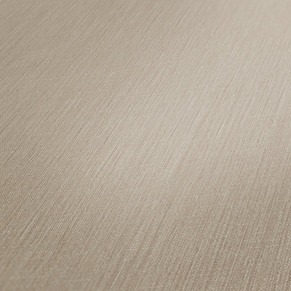             Daniel Hechter Plain non-woven wallpaper with textured effect - Beige
        