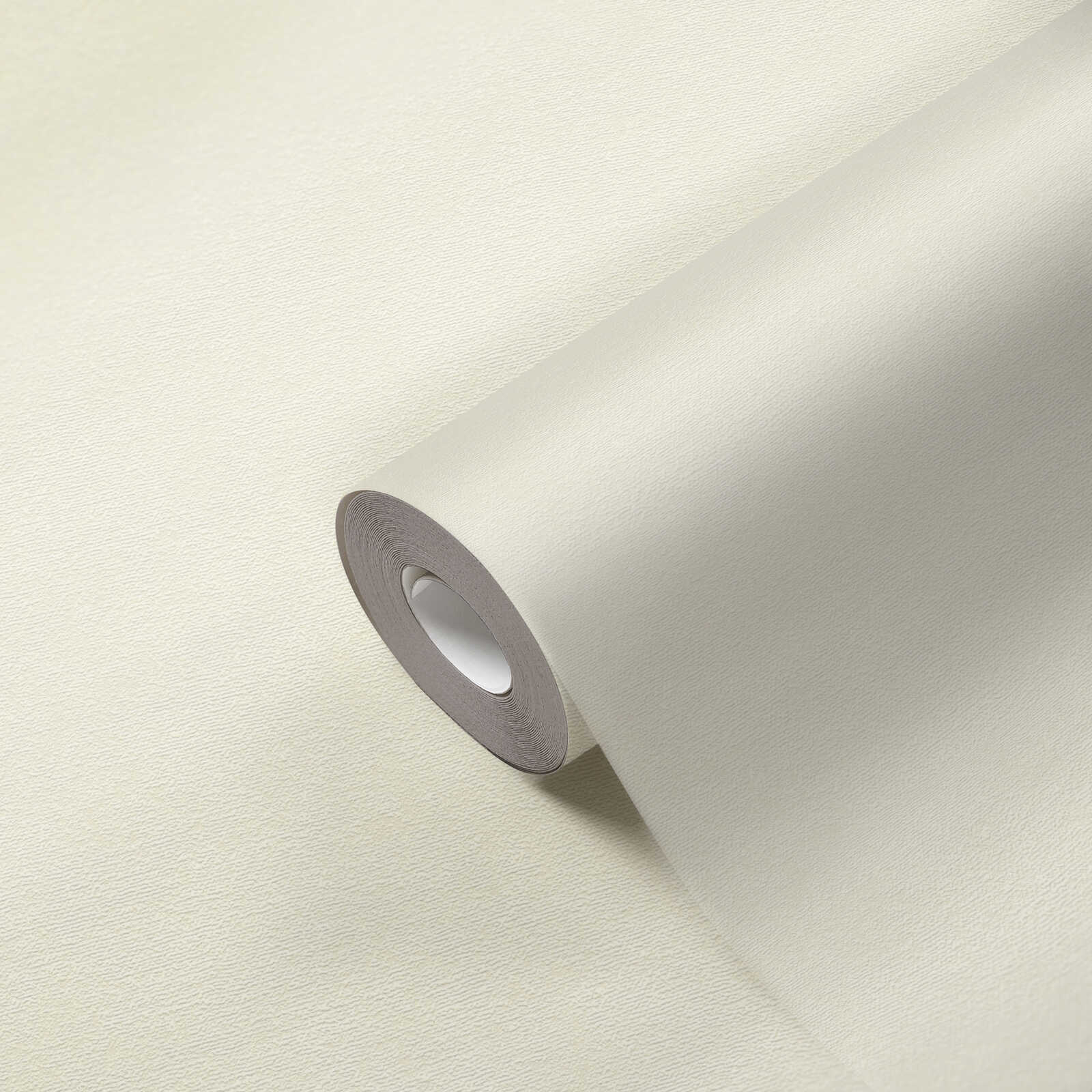             Single-coloured wallpaper with light texture - white
        