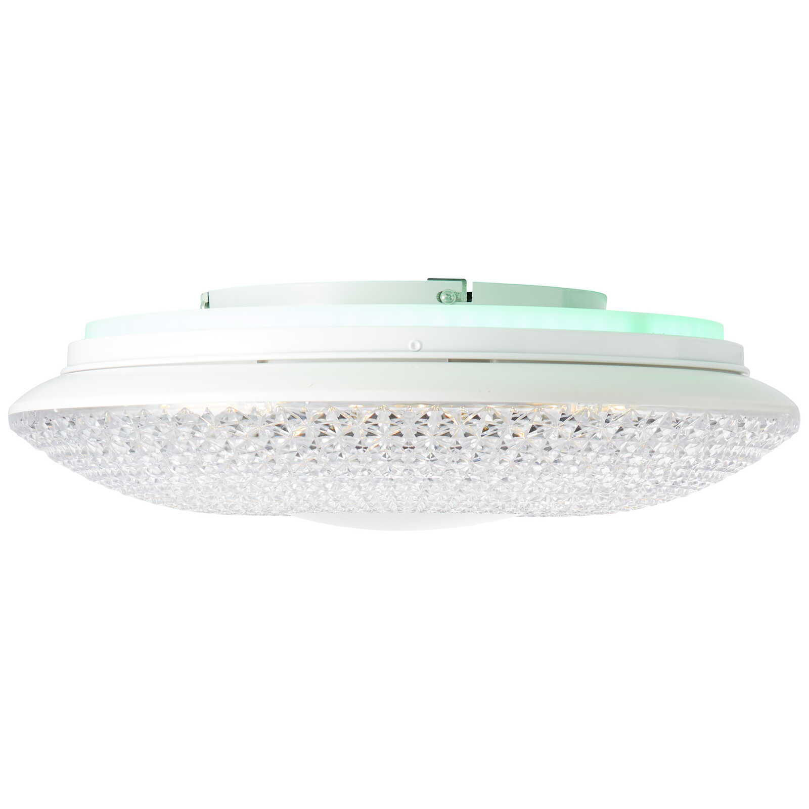             Plastic ceiling light - Leandra 1 - White
        