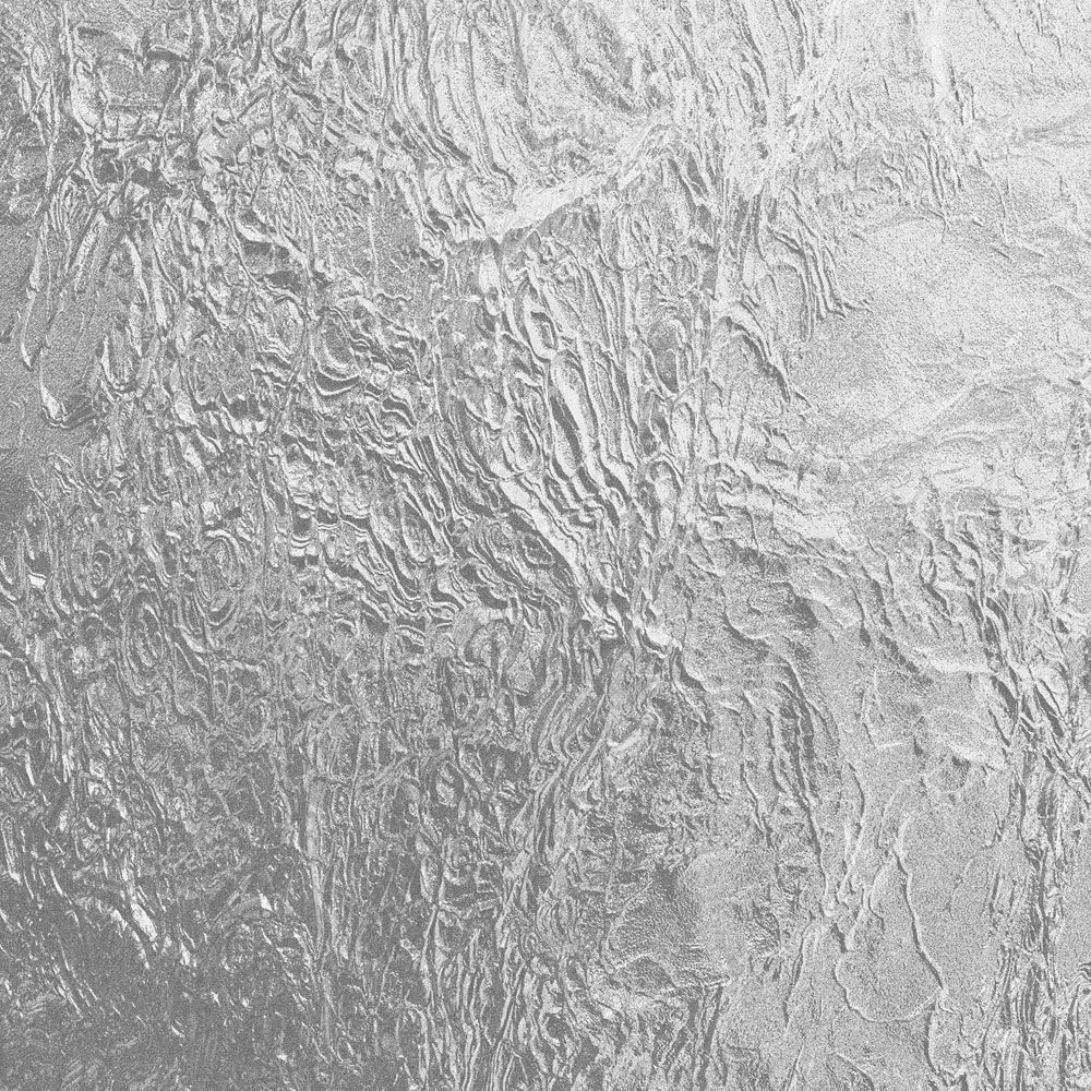             papier peint en papier panoramique »silvie« - couche de glace vue d'en bas - gris argenté | Intissé mat et lisse
        
