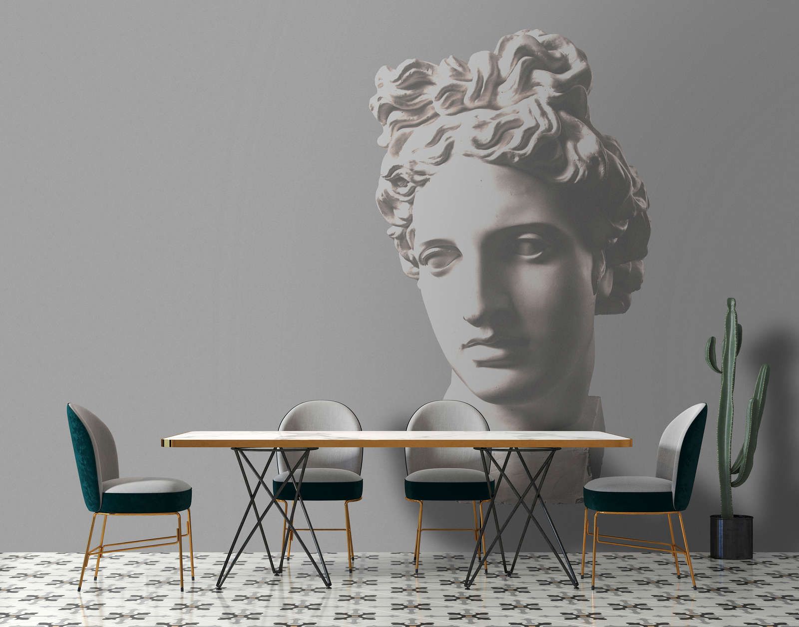             Photo wallpaper »venus« - antique female bust - Smooth, slightly pearly shimmering non-woven fabric
        