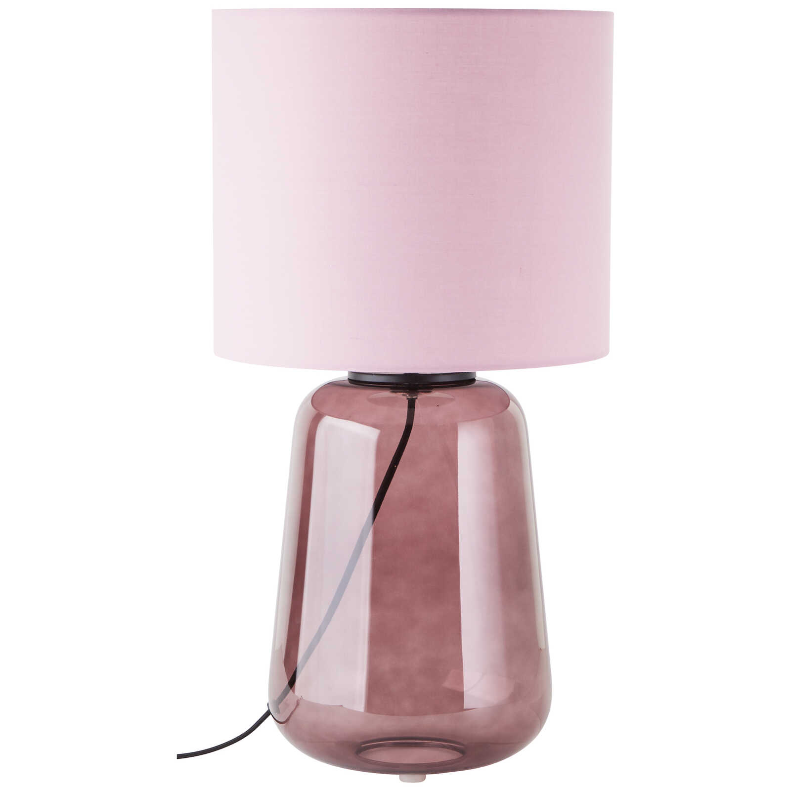             Lampe de table en textile - Jana 1 - Violet
        