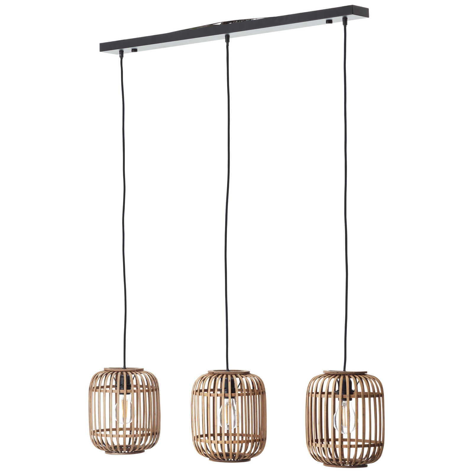             Bamboe hanglamp - Willi 12 - Bruin
        