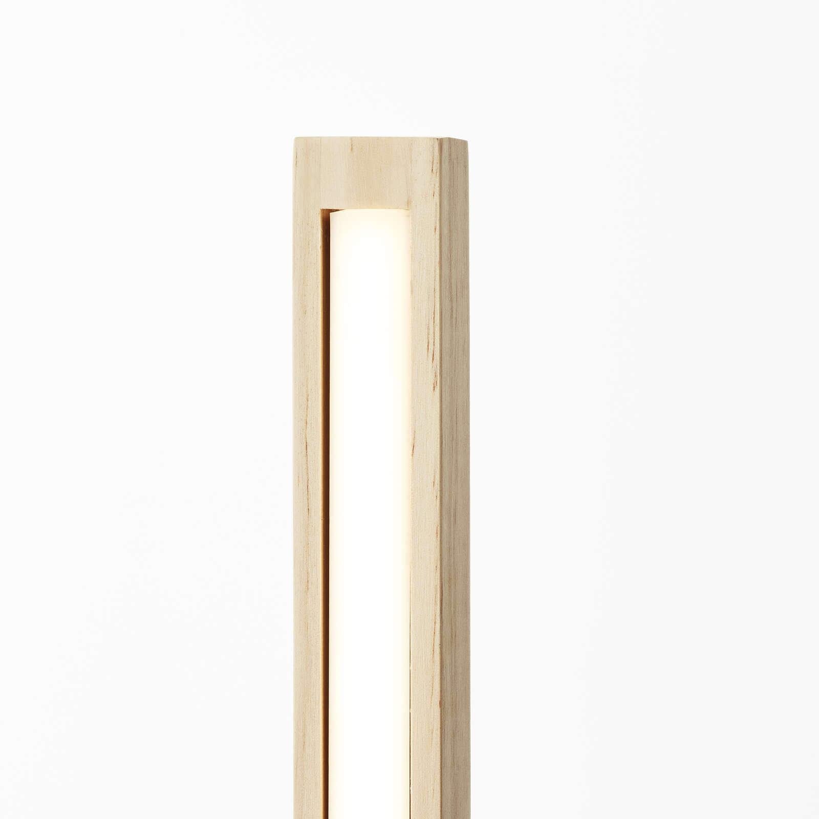             Lámpara de pie de madera - Anabelle 3 - Marrón
        
