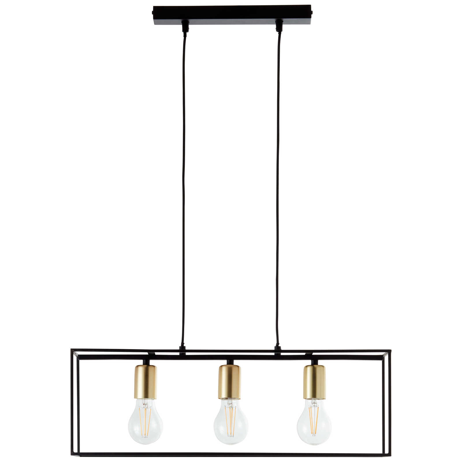             Metalen hanglamp - Amber 1 - Goud
        