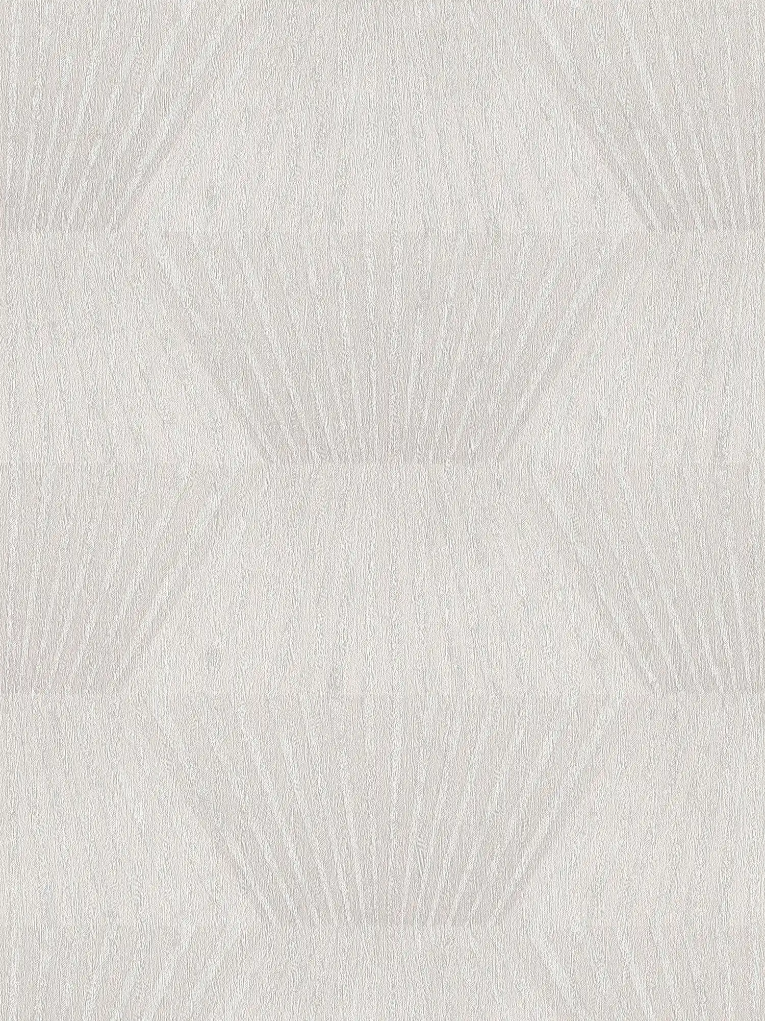         Wallpaper Art Deco line pattern & metallic luster - beige, cream
    