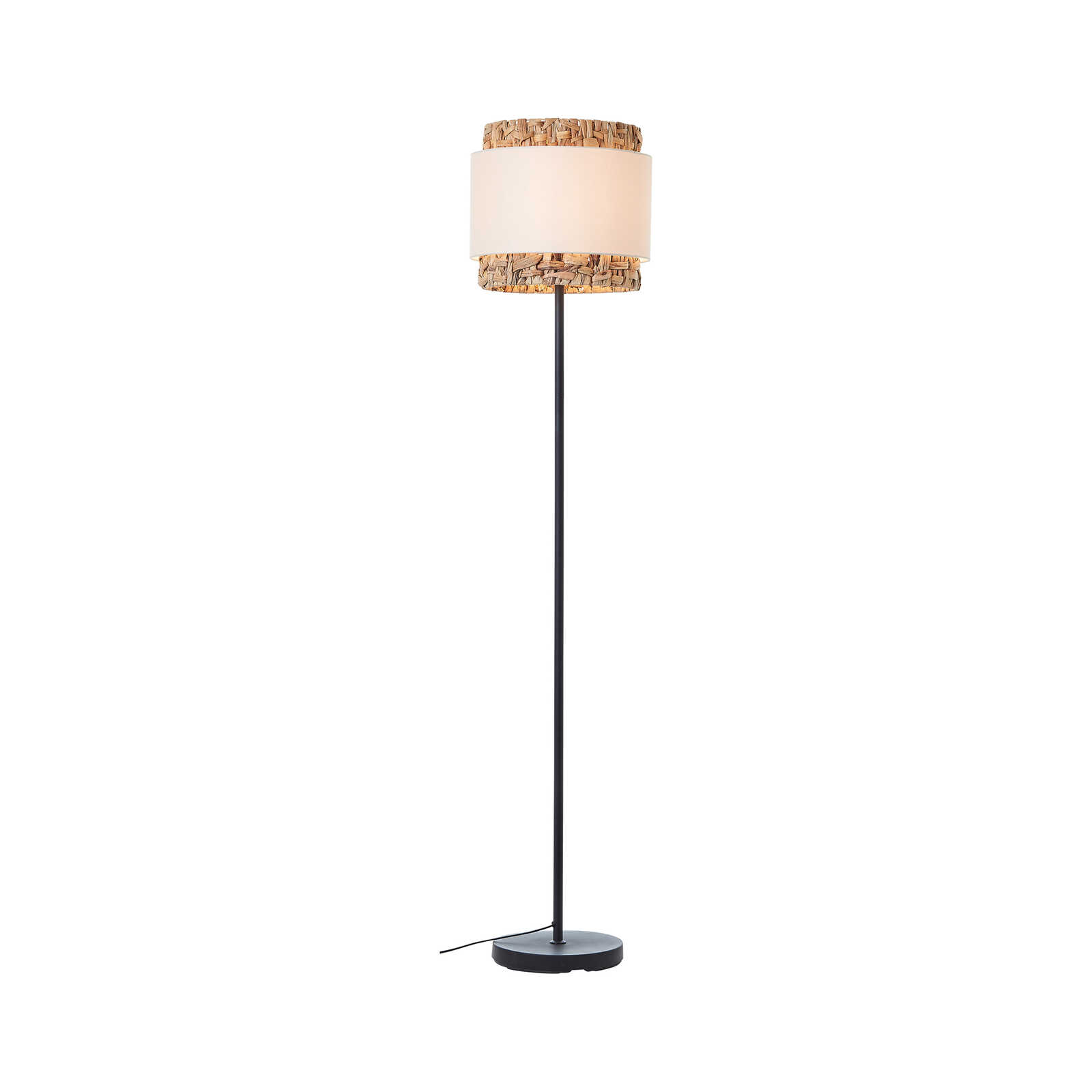 Floor lamp made of textile - Till 7 - Brown
