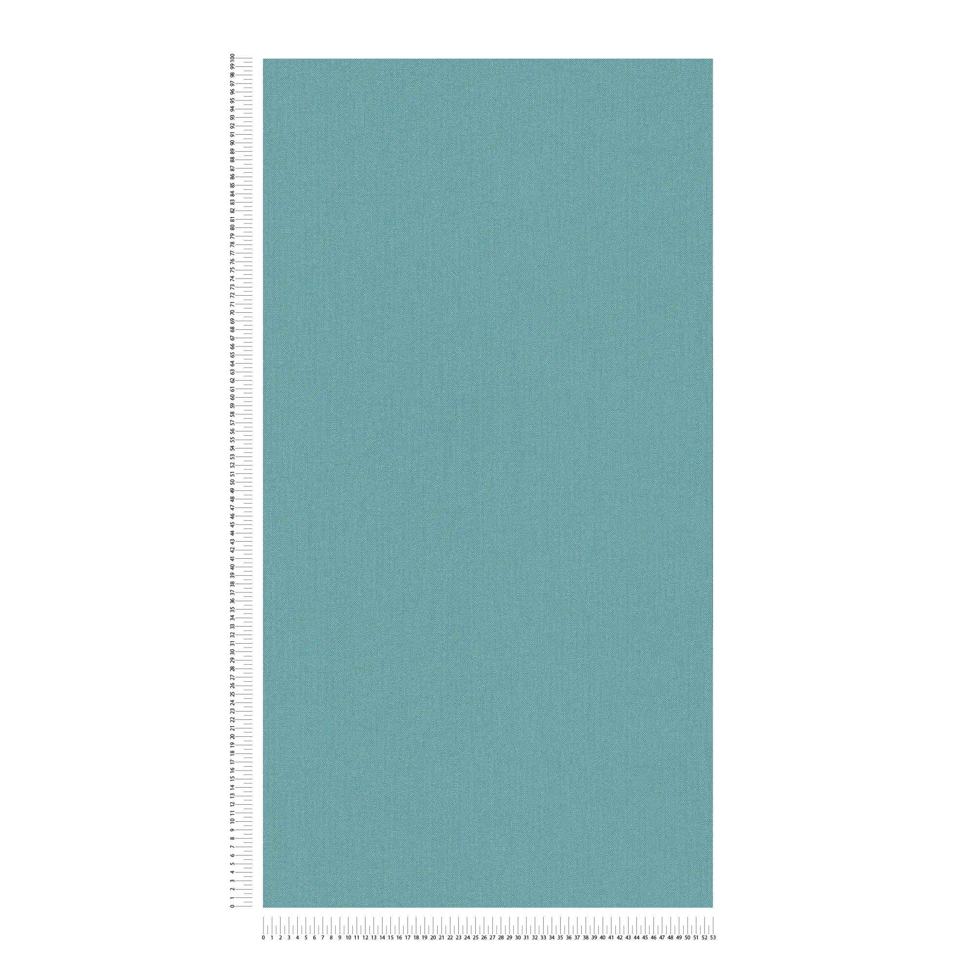             Plain non-woven wallpaper with fine textile texture - blue, turquoise
        