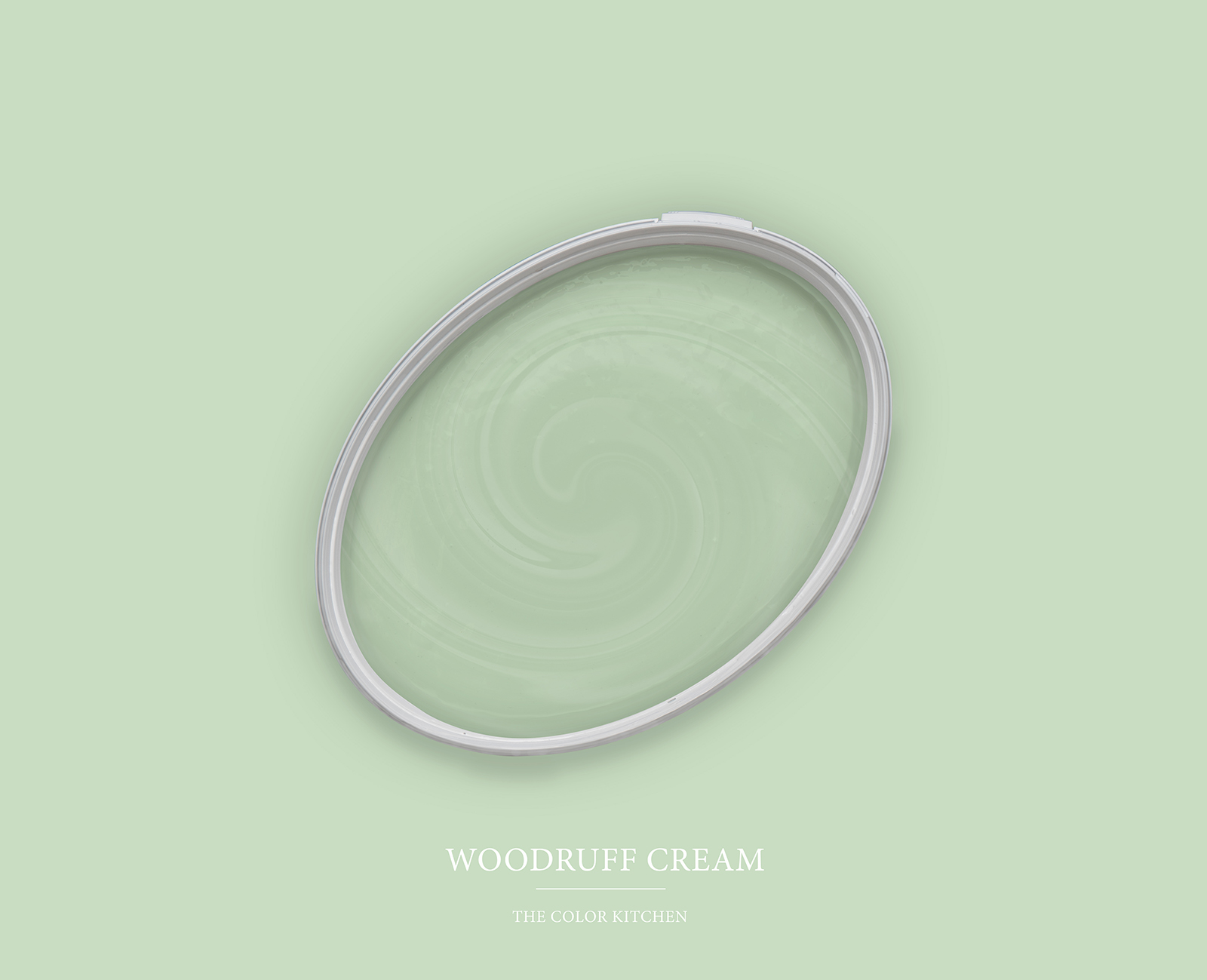 Pittura murale TCK4007 »Woodruff Cream« in verde pastello sereno – 2,5 litri
