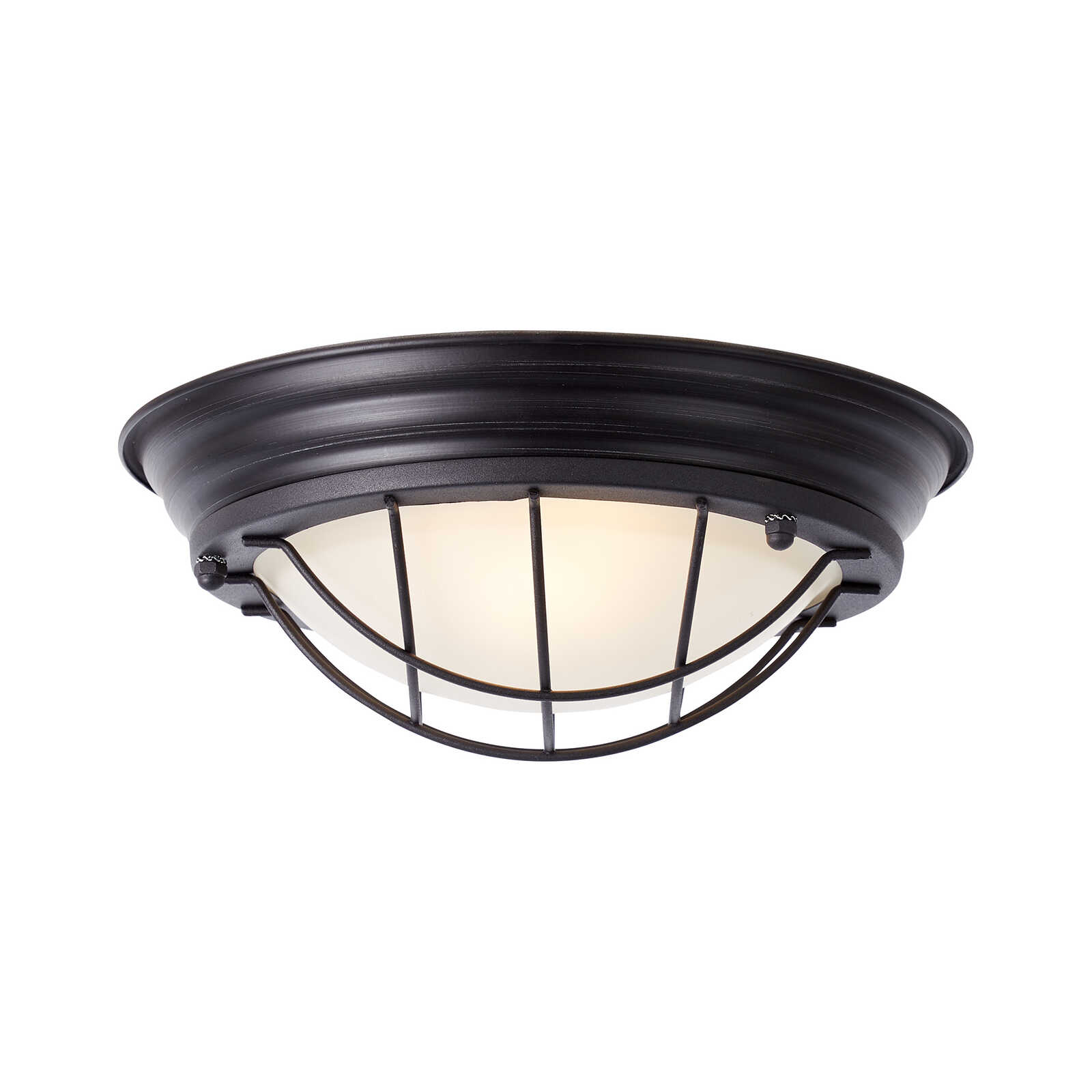 Metal wall and ceiling light - Sina 4 - Black
