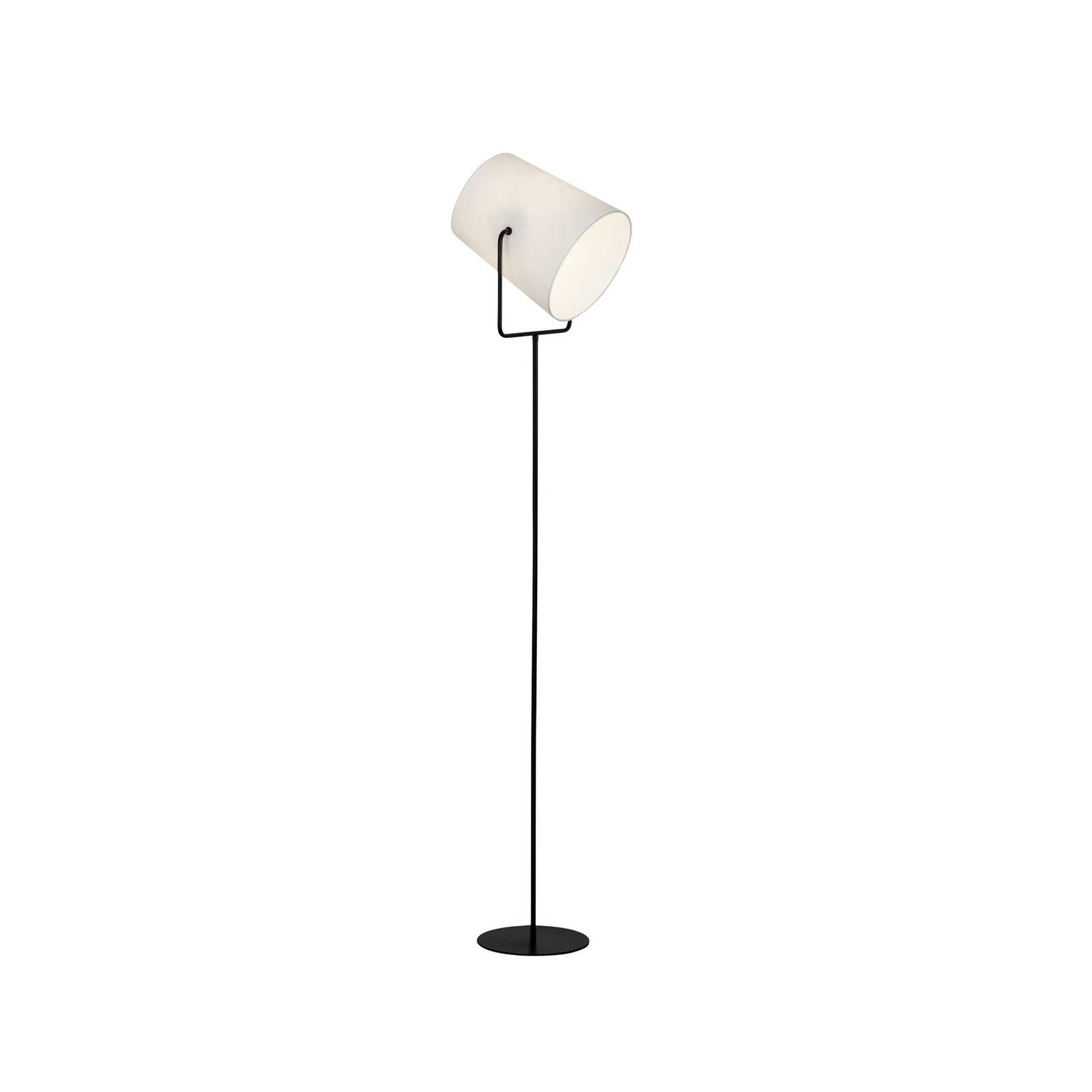 Floor lamp made of textile - Collin - Black

