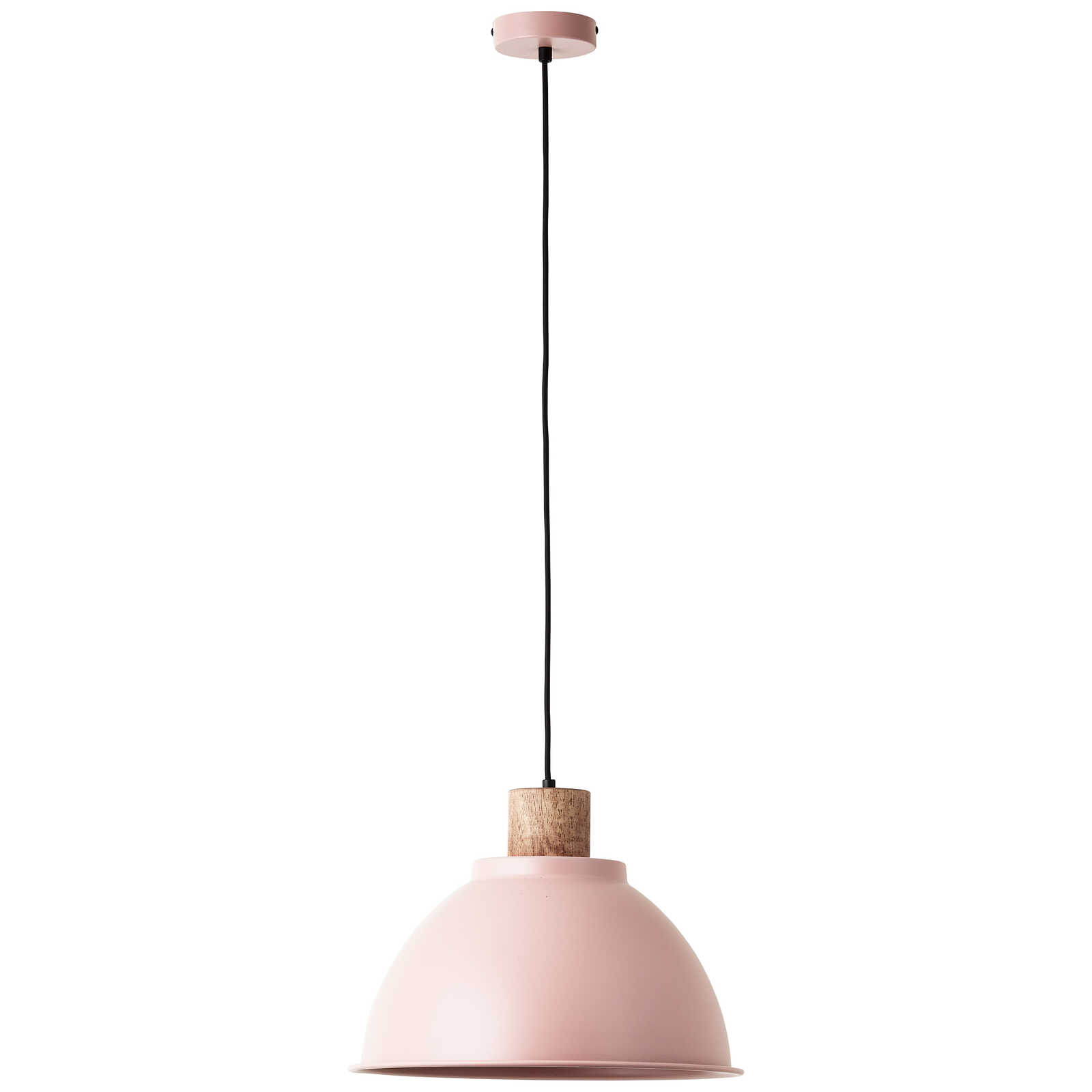             Wooden pendant light - Franziska 10 - Pink
        