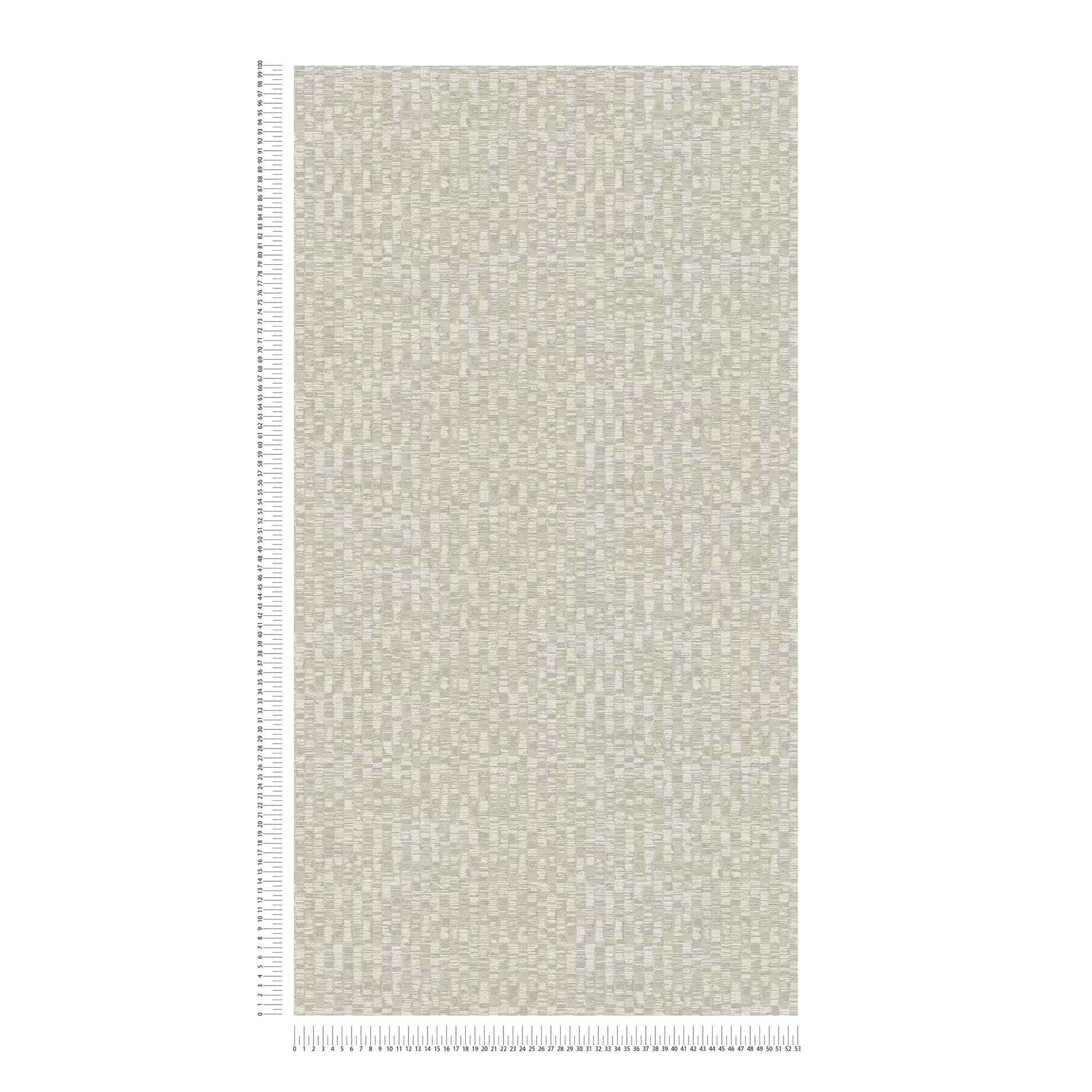             Carta da parati in tessuto non tessuto in tinta unita - grigio, bianco
        