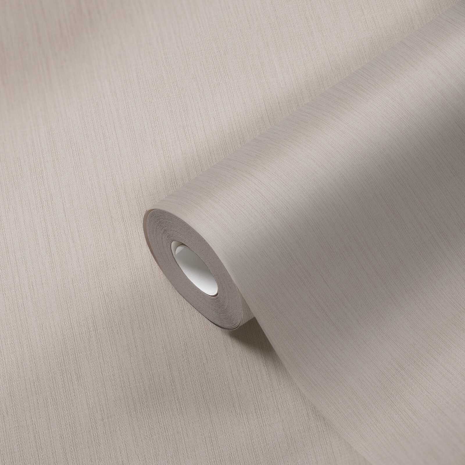             Daniel Hechter non-woven wallpaper with a textured design in a plain colour - Beige
        