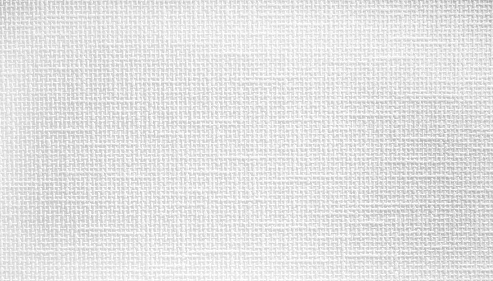             Paintable wallpaper fabric texture & textile look - white
        