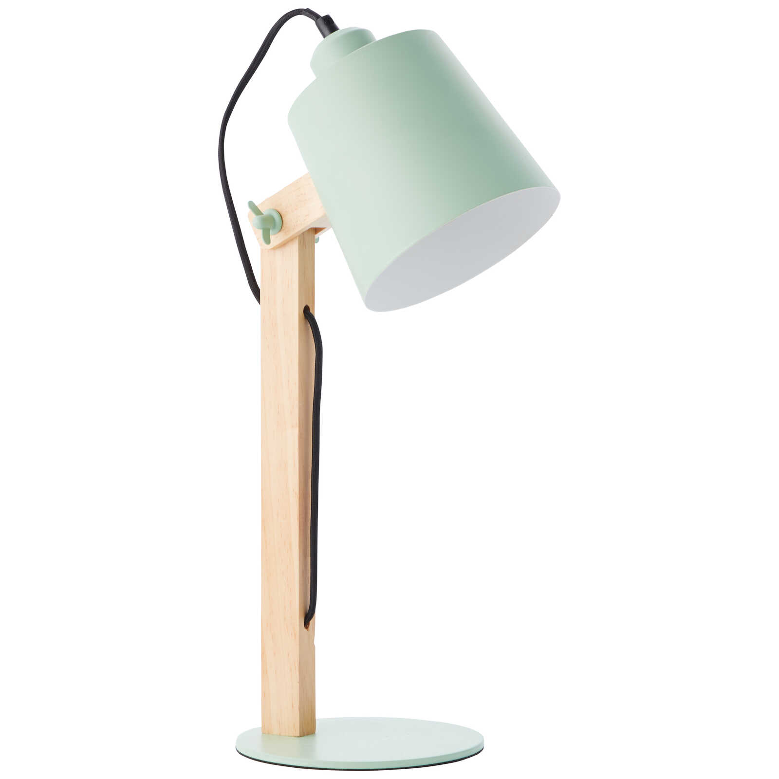             Wooden table lamp - Paul 1 - Green
        
