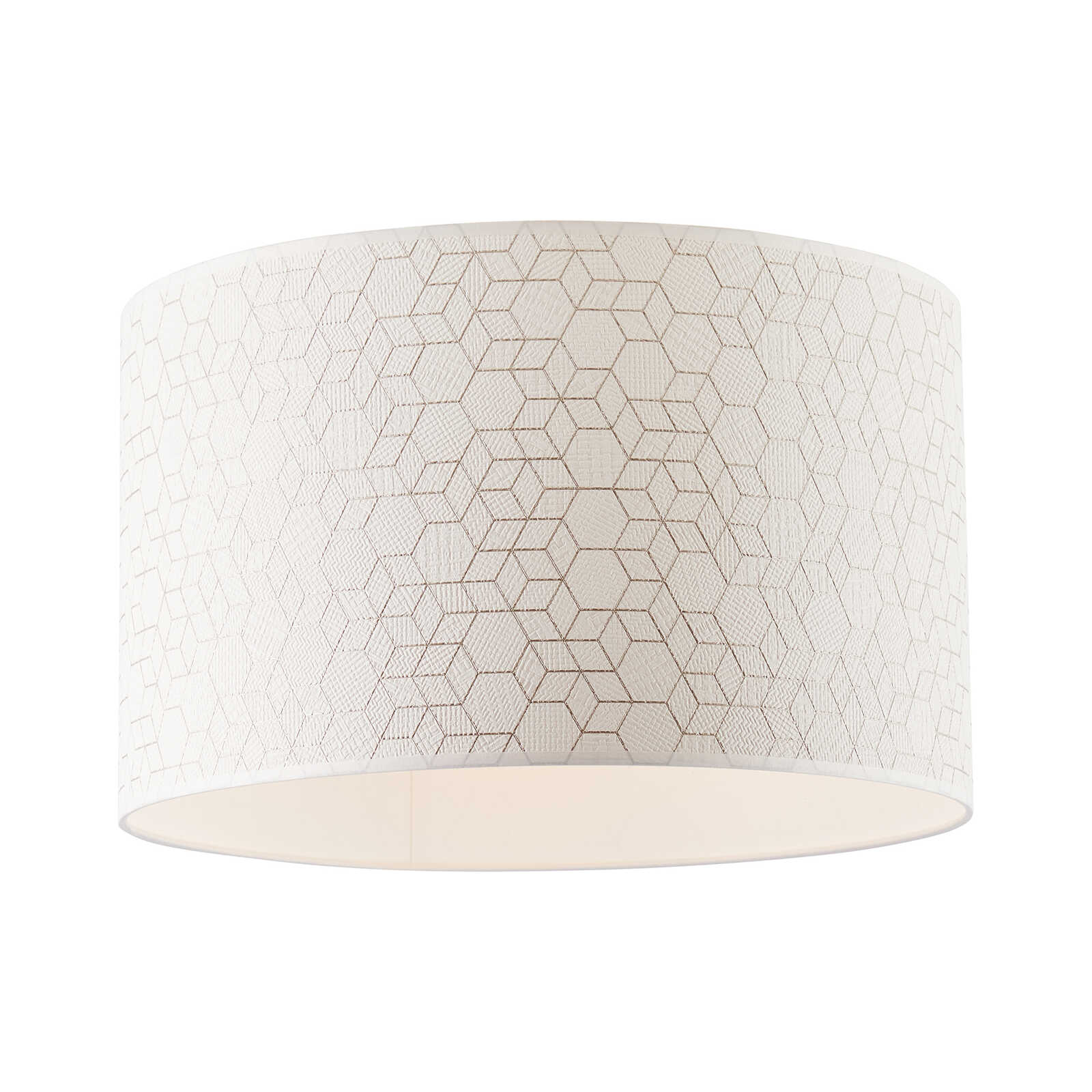 Textile ceiling light - Hannes 6 - White
