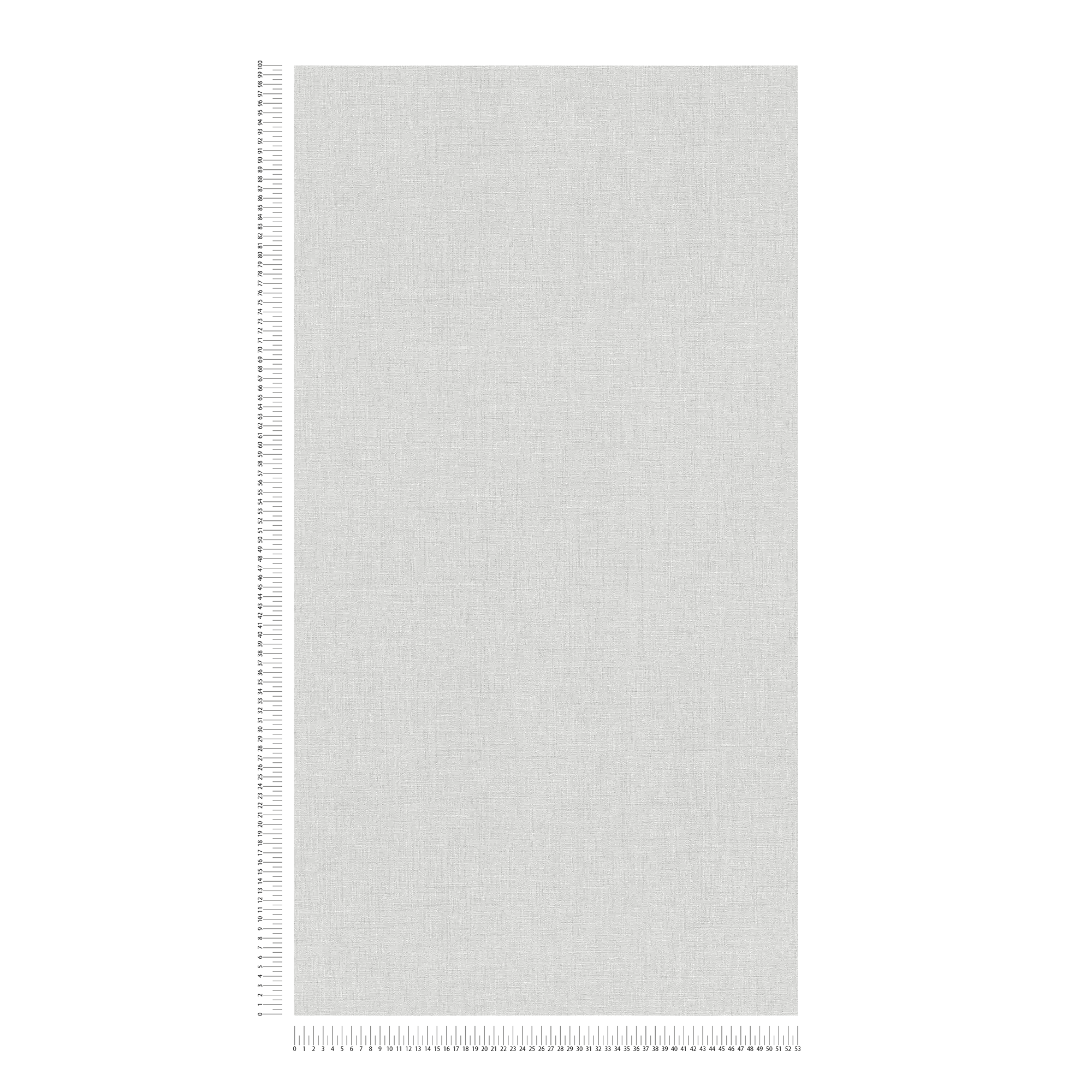             papier peint en papier uni avec aspect textile et structure en aspect mat - gris, gris clair
        