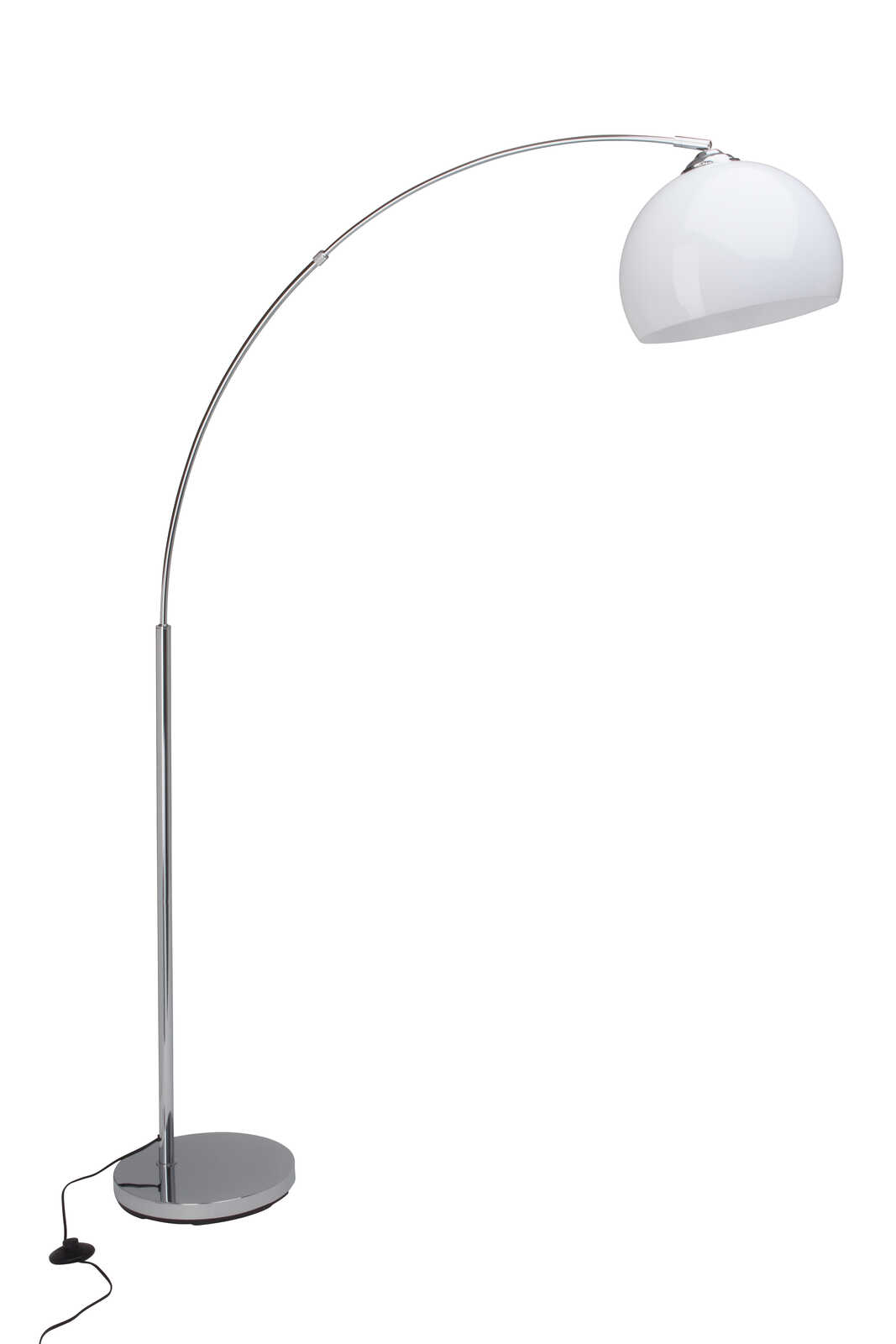             Plastic arc floor lamp - Swantje - Metallic
        