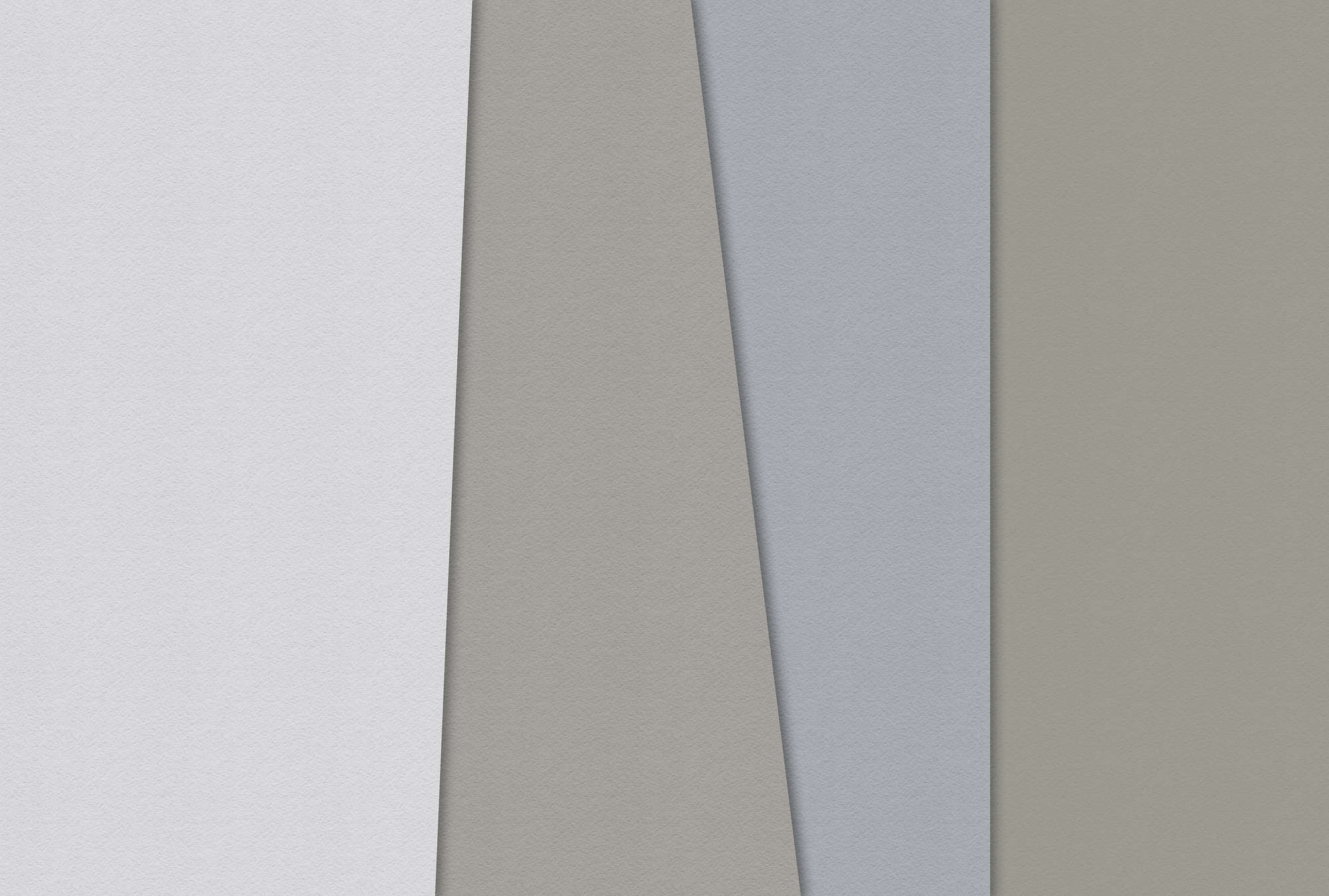             Papel estratificado 4 - Mural minimalista en estructura de papel hecho a mano - Azul, Crema | Estructura no tejida
        