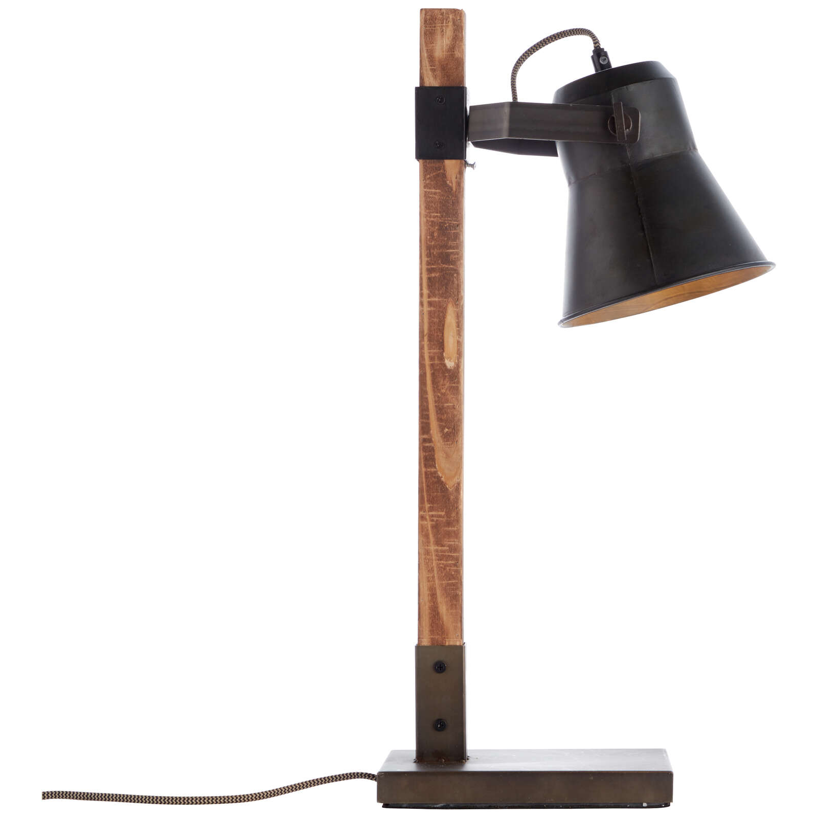             Lampe de table en bois - Maria 3 - Marron
        