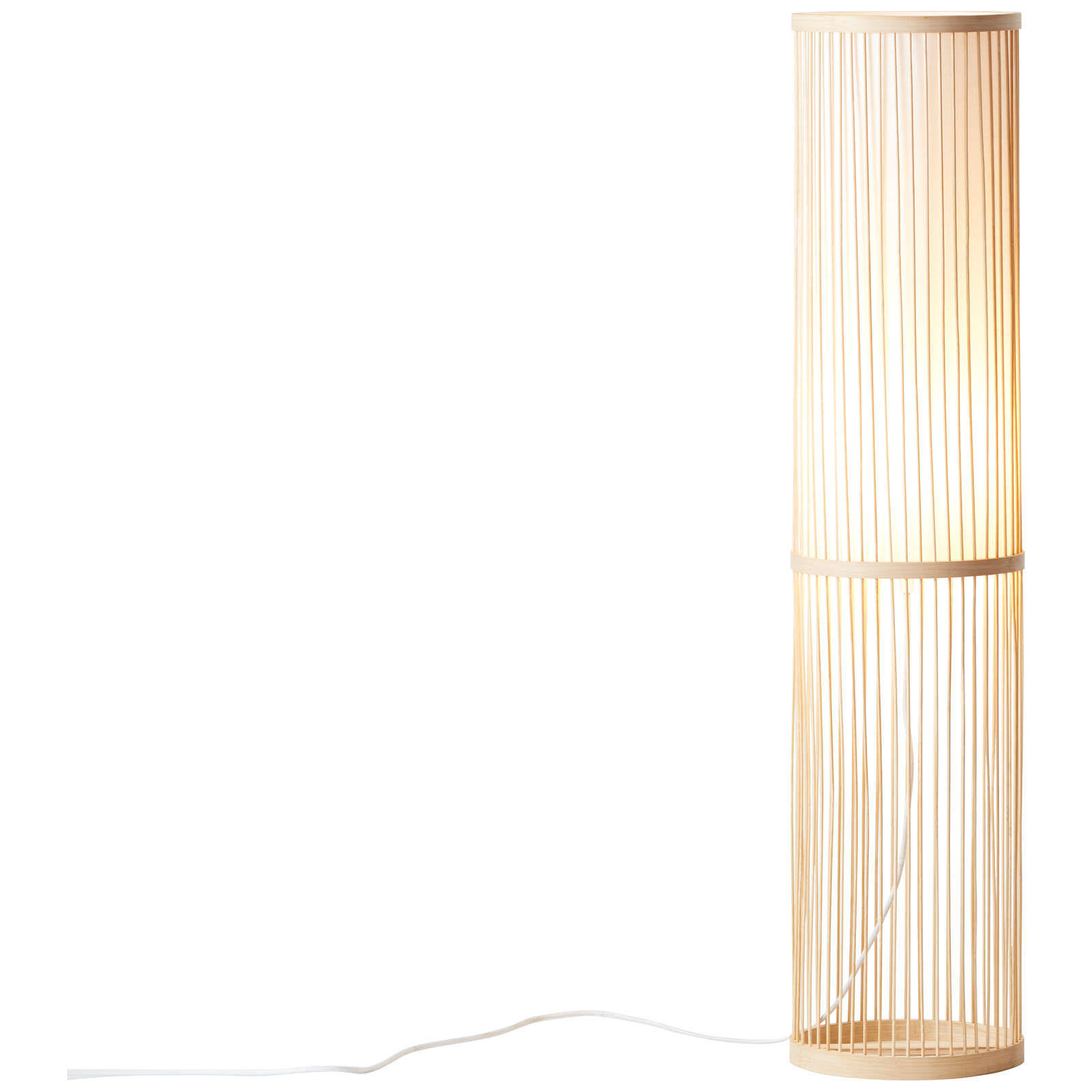             Bamboo floor lamp - Luise 1 - Brown
        