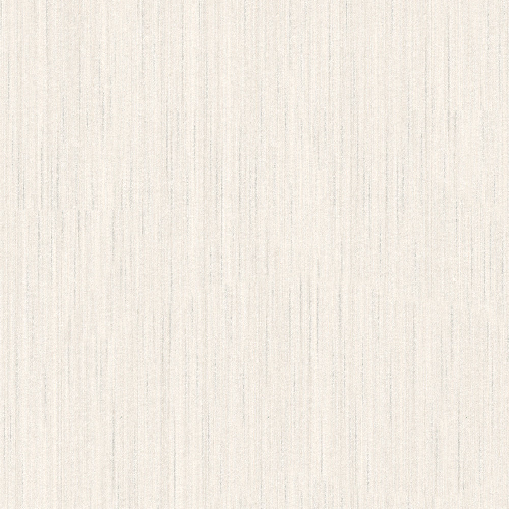             Plain non-woven wallpaper with lined structure pattern - cream
        