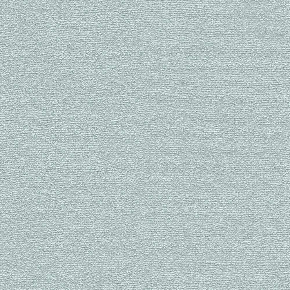             Single-coloured non-woven wallpaper with a subtle surface texture - blue, green
        