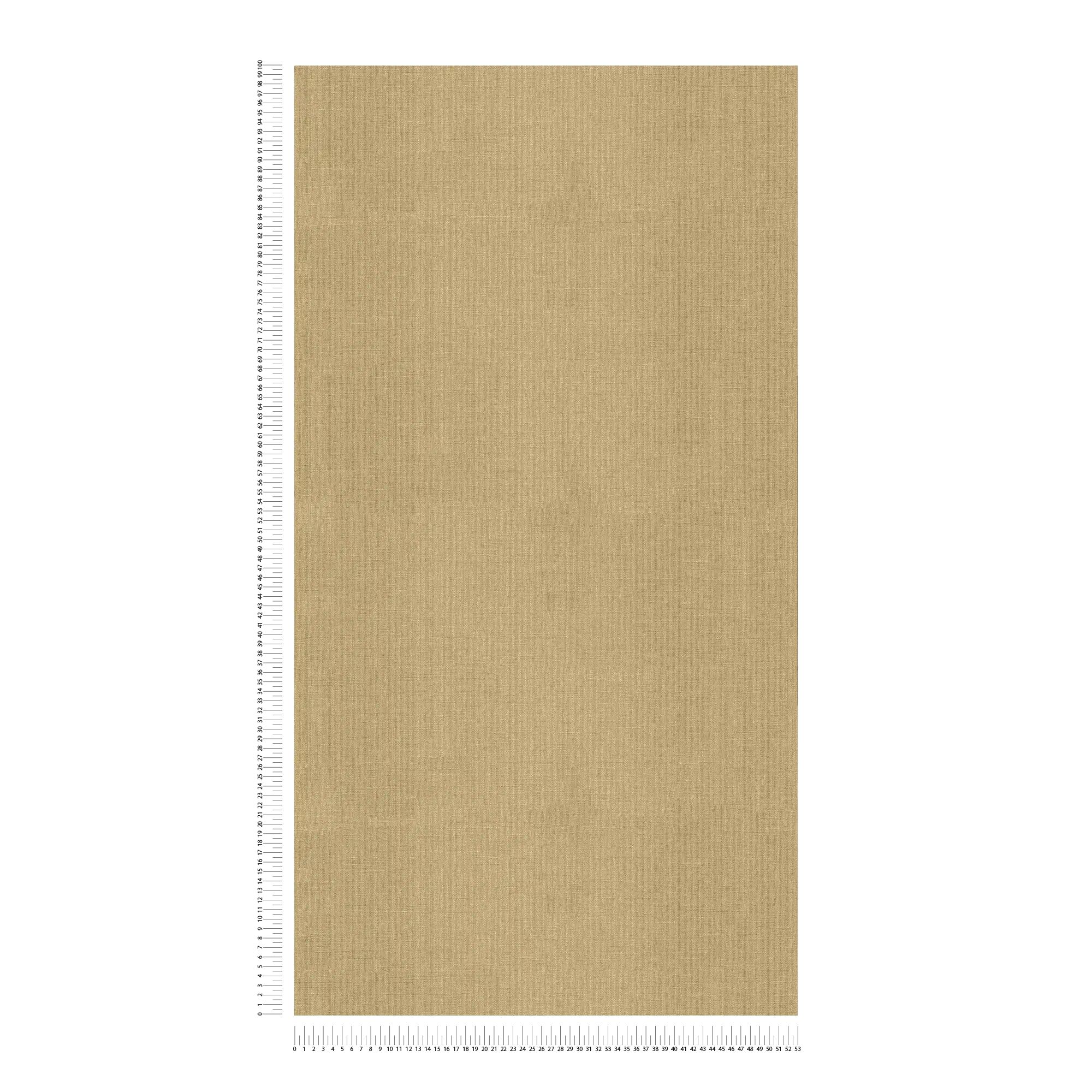             Carta da parati non tessuta a tinta unita con design a tessuto - beige, oro
        