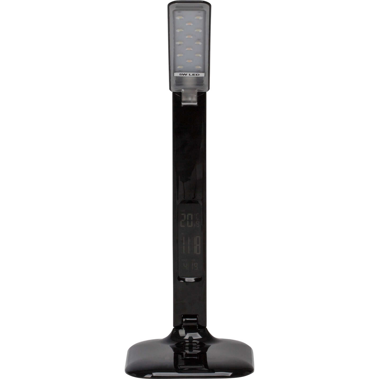             Lámpara de mesa de plástico - Hugo 2 - Negro
        