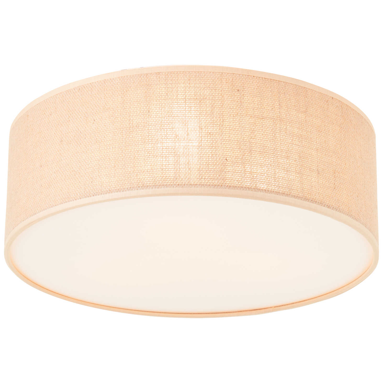             Textile ceiling light - Alicia 3 - Brown
        