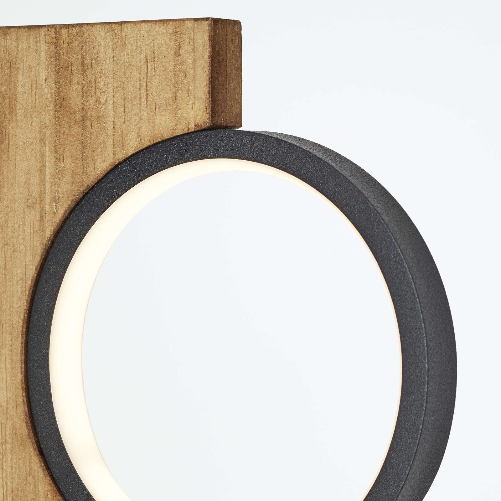             Lámpara de mesa de madera - Elena 2 - Marrón
        