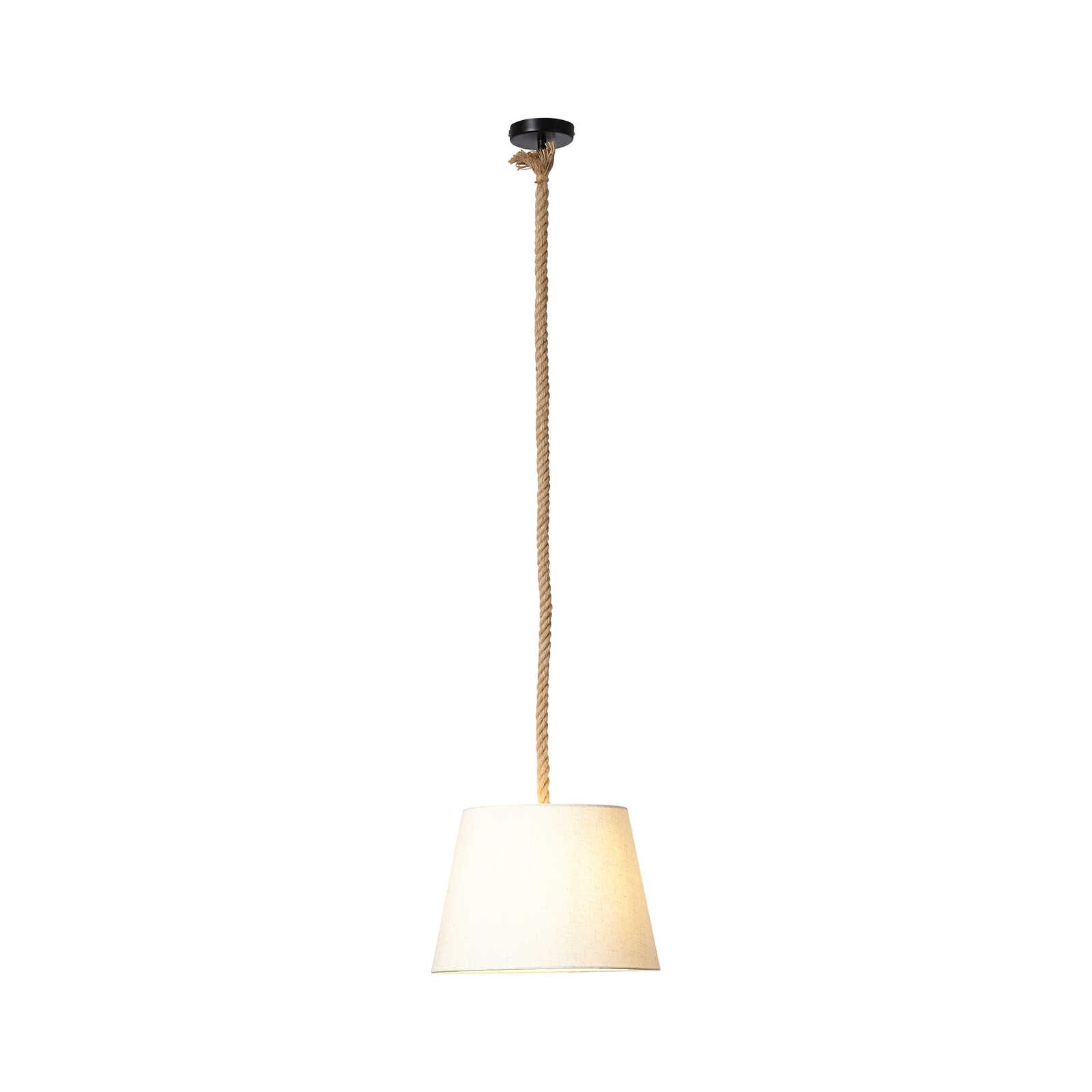 Textiel hanglamp - Milaan 2 - Bruin
