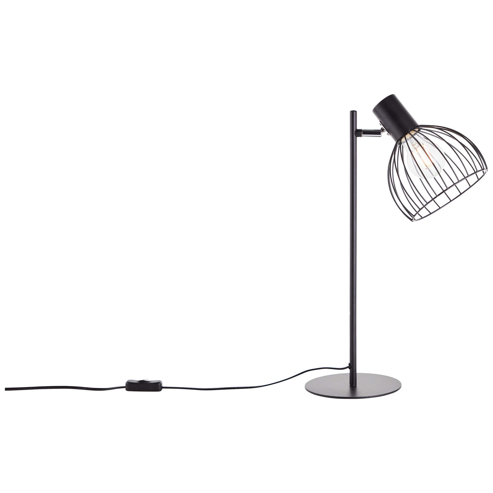             Metal table lamp - Bruno 1 - Black
        