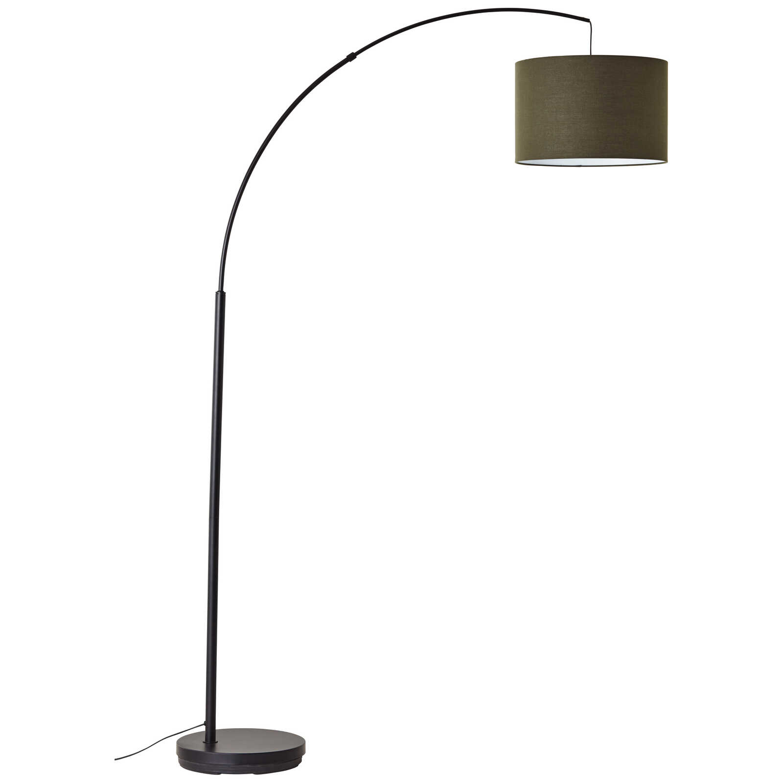             Arched textile floor lamp - Ada 1 - Green
        