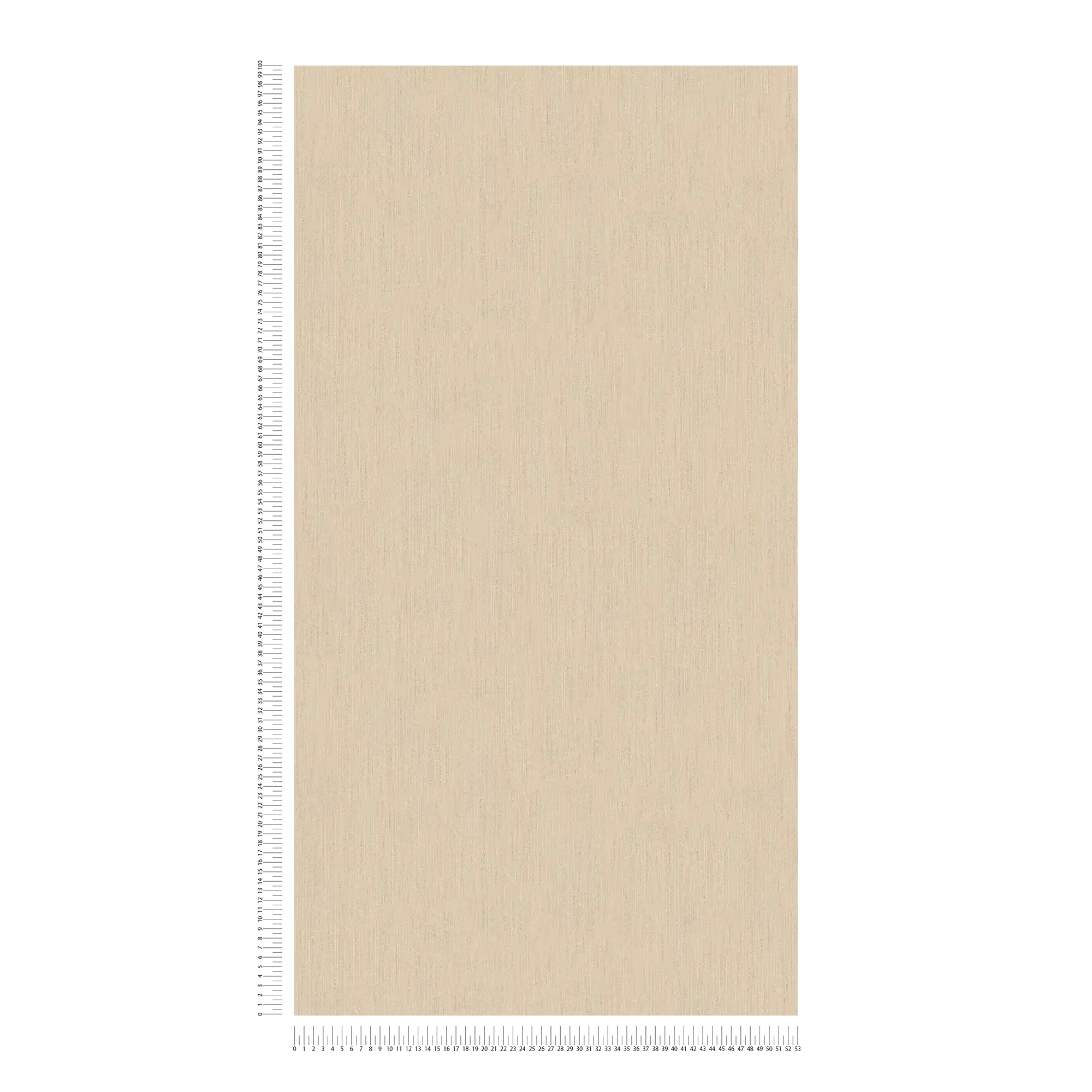             Papier peint beige sable avec motifs structurés
        