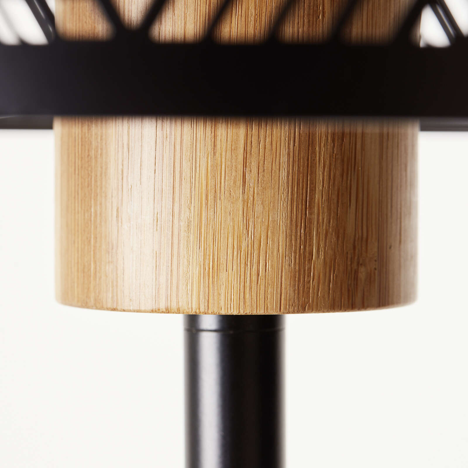             Lámpara de pie de bambú - Moritz 4 - Marrón
        
