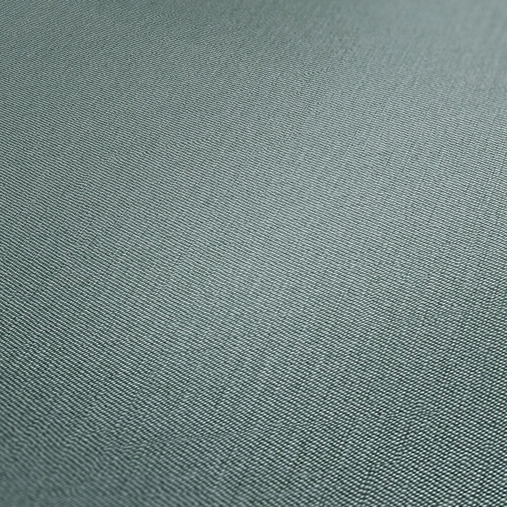             Plain non-woven wallpaper with a soft texture and matt finish - green, dark green, black
        