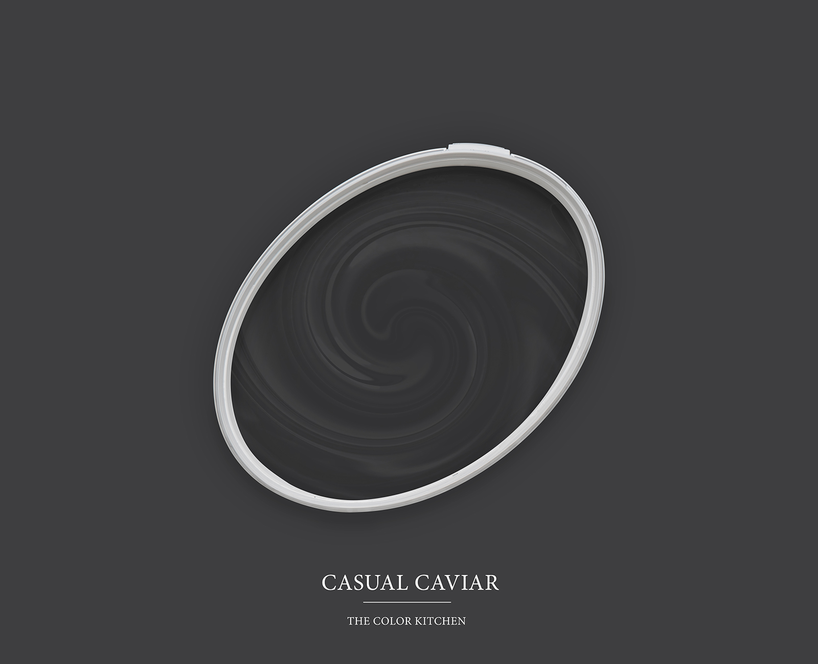 Pintura mural TCK1007 »Casual Caviar« en elegante negro – 2,5 litro
