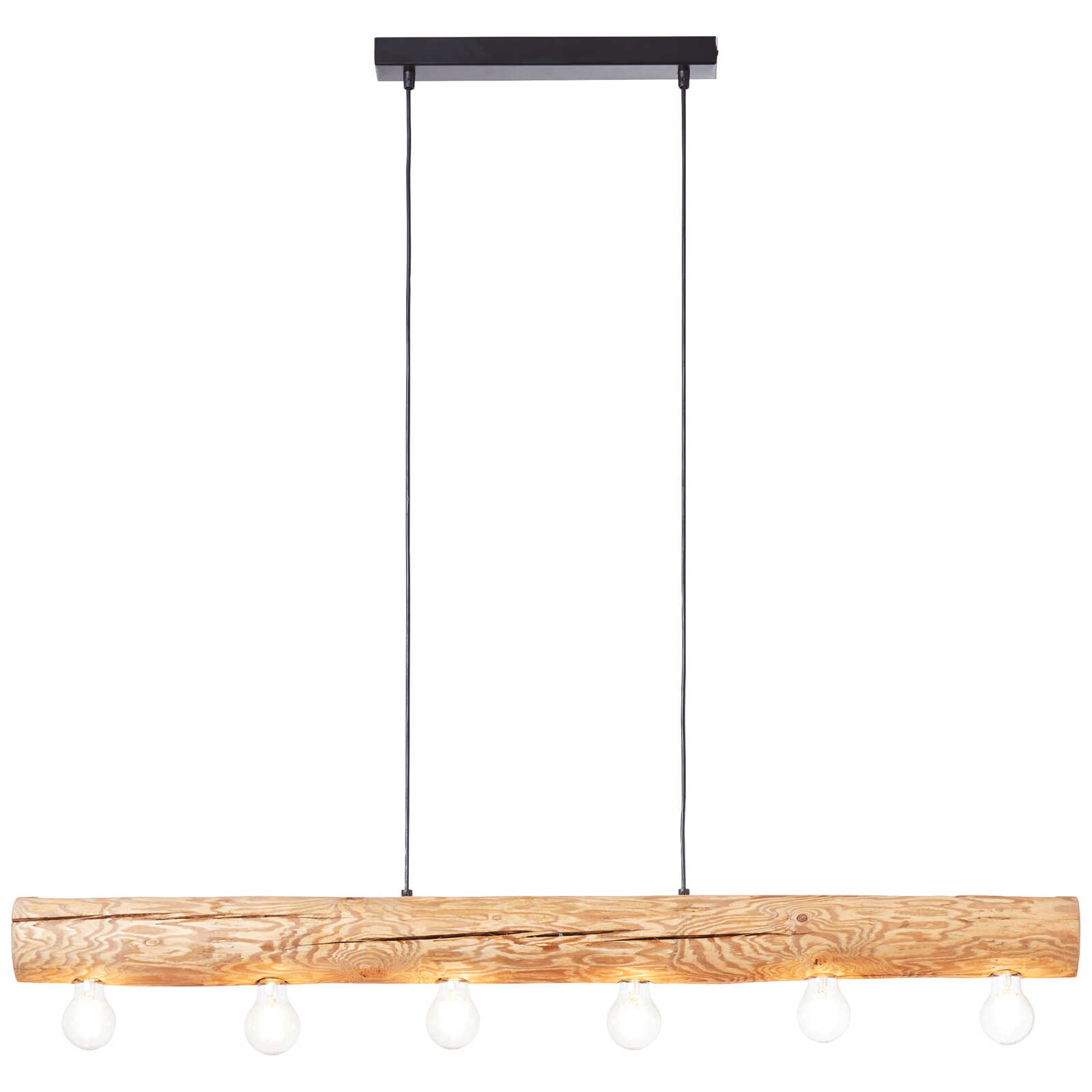             Lámpara colgante de madera - Samuel 2 - Marrón
        